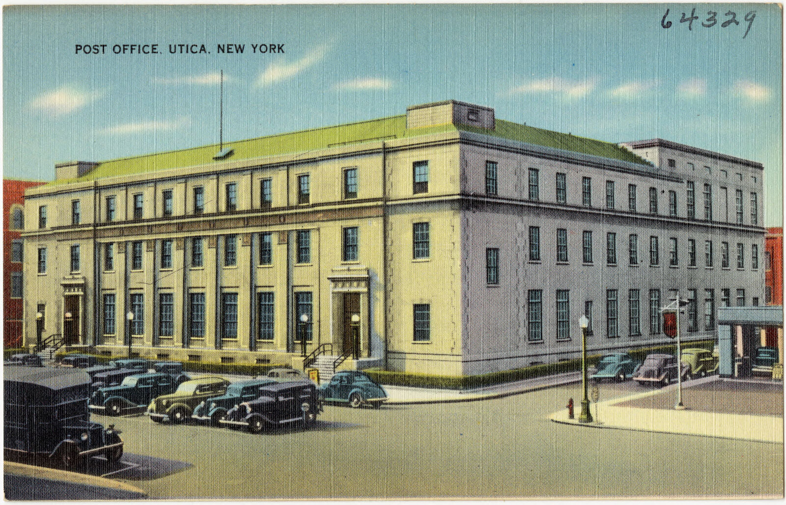 Post office, Utica, New York, Boston Public Library - undated