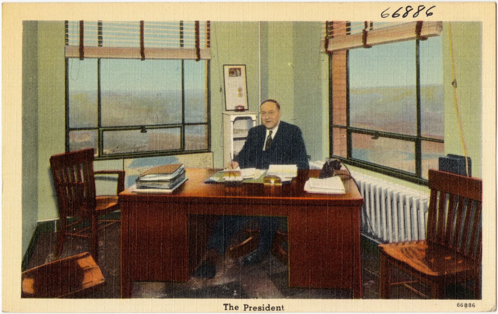The President, Boston Public Library - undated