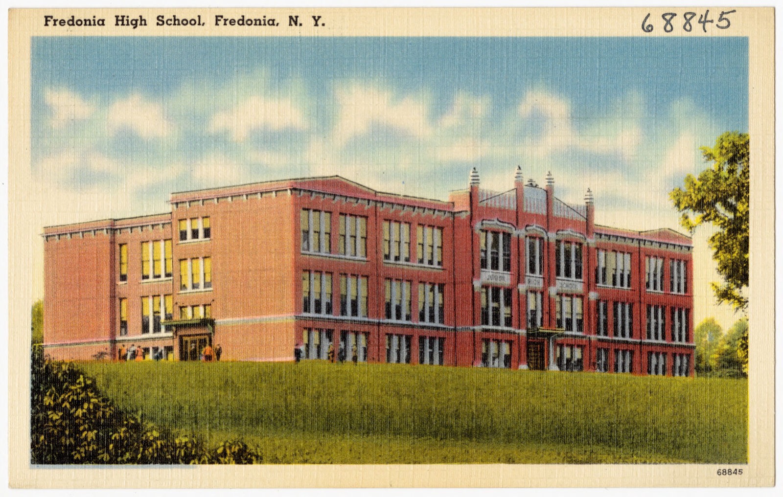 Fredonia High School, Fredonia, N. Y., Boston Public Library - undated