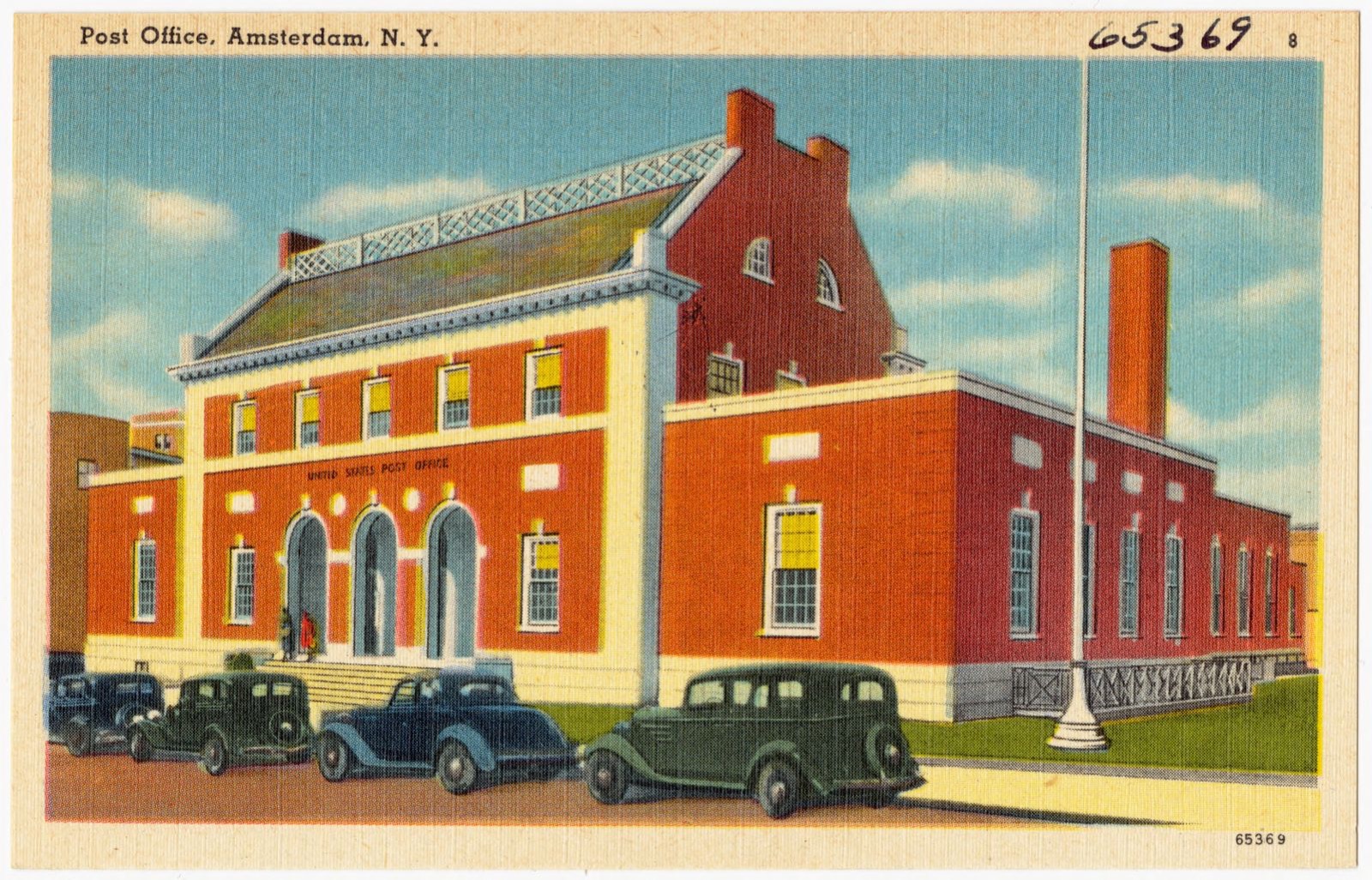 Post office, Amsterdam, N. Y., Boston Public Library - undated