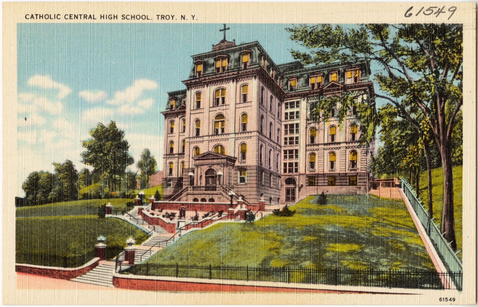 Catholic Central High School, Troy, N. Y., Boston Public Library - undated