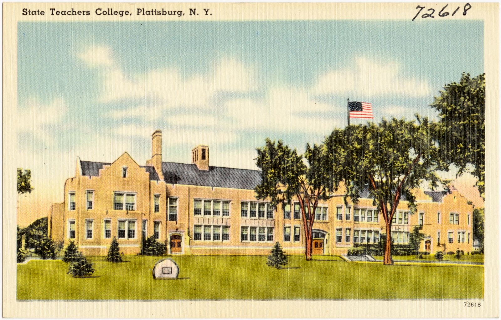 State Teachers College, Plattsburg, N. Y., Boston Public Library - undated