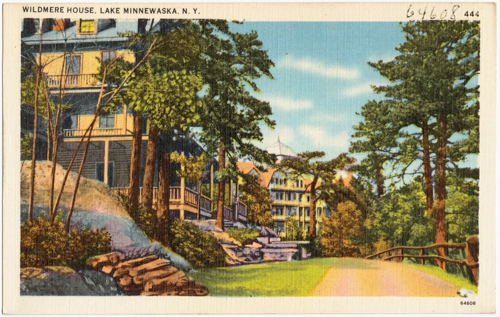 Wildmere House, Lake Minnewaska, N. Y., Boston Public Library - undated