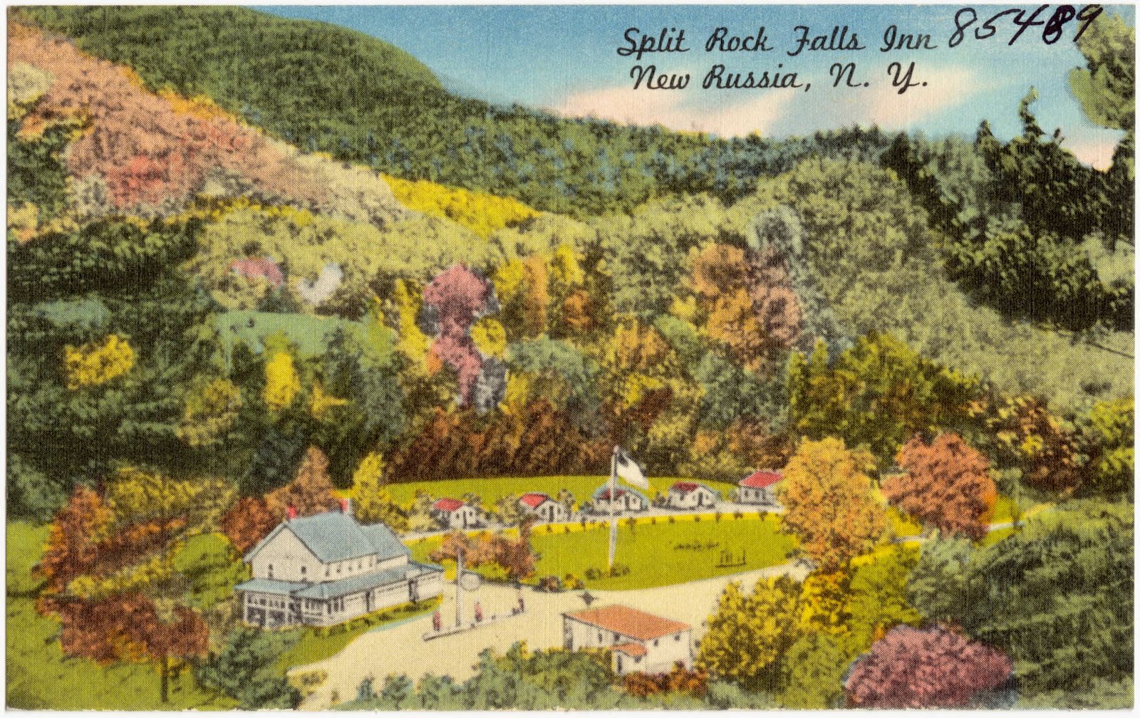 Split Rock Falls Inn, New Russia, N. Y., Boston Public Library - undated