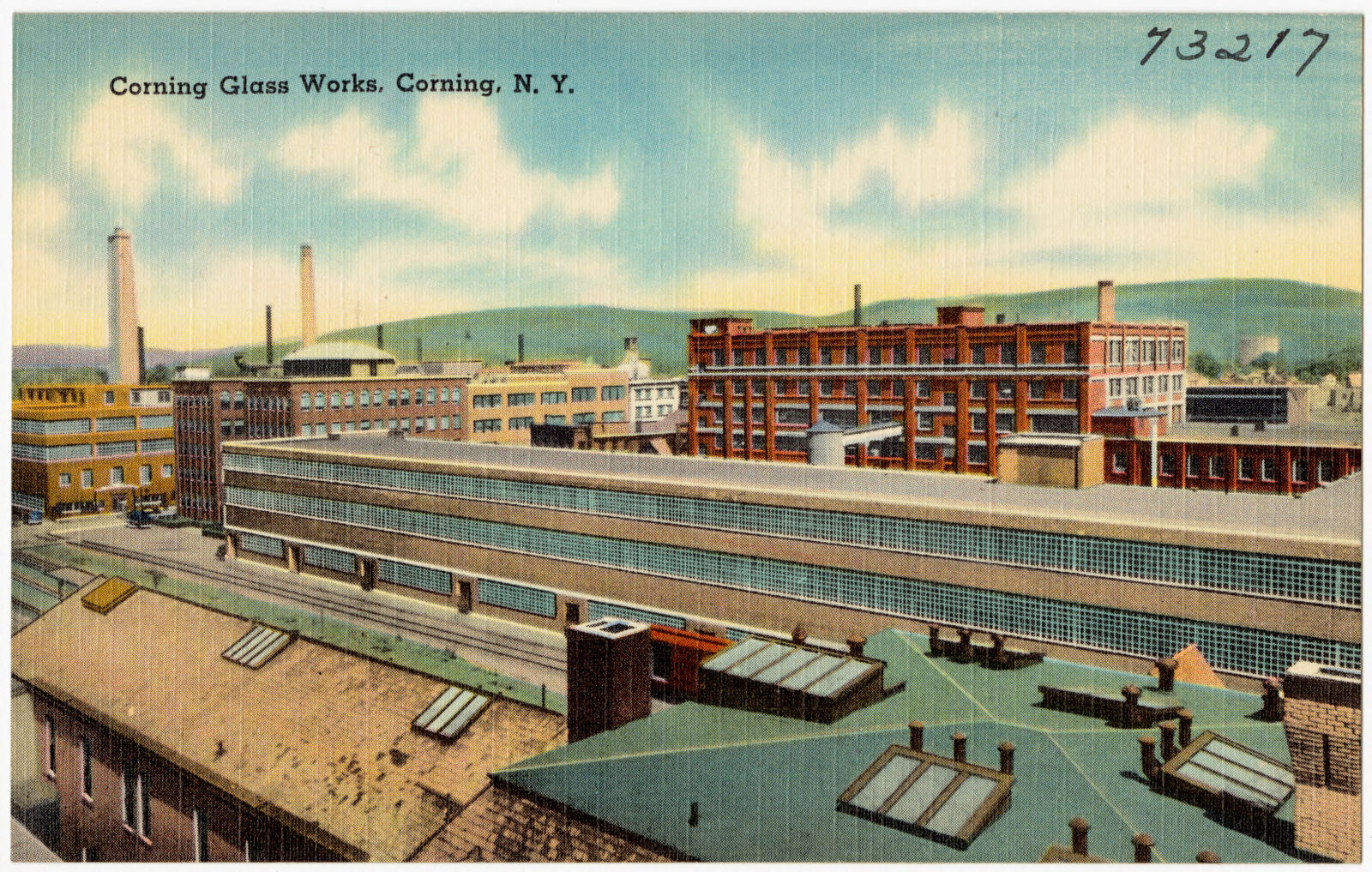 Corning Glass Works, Corning, N. Y., Boston Public Library - undated