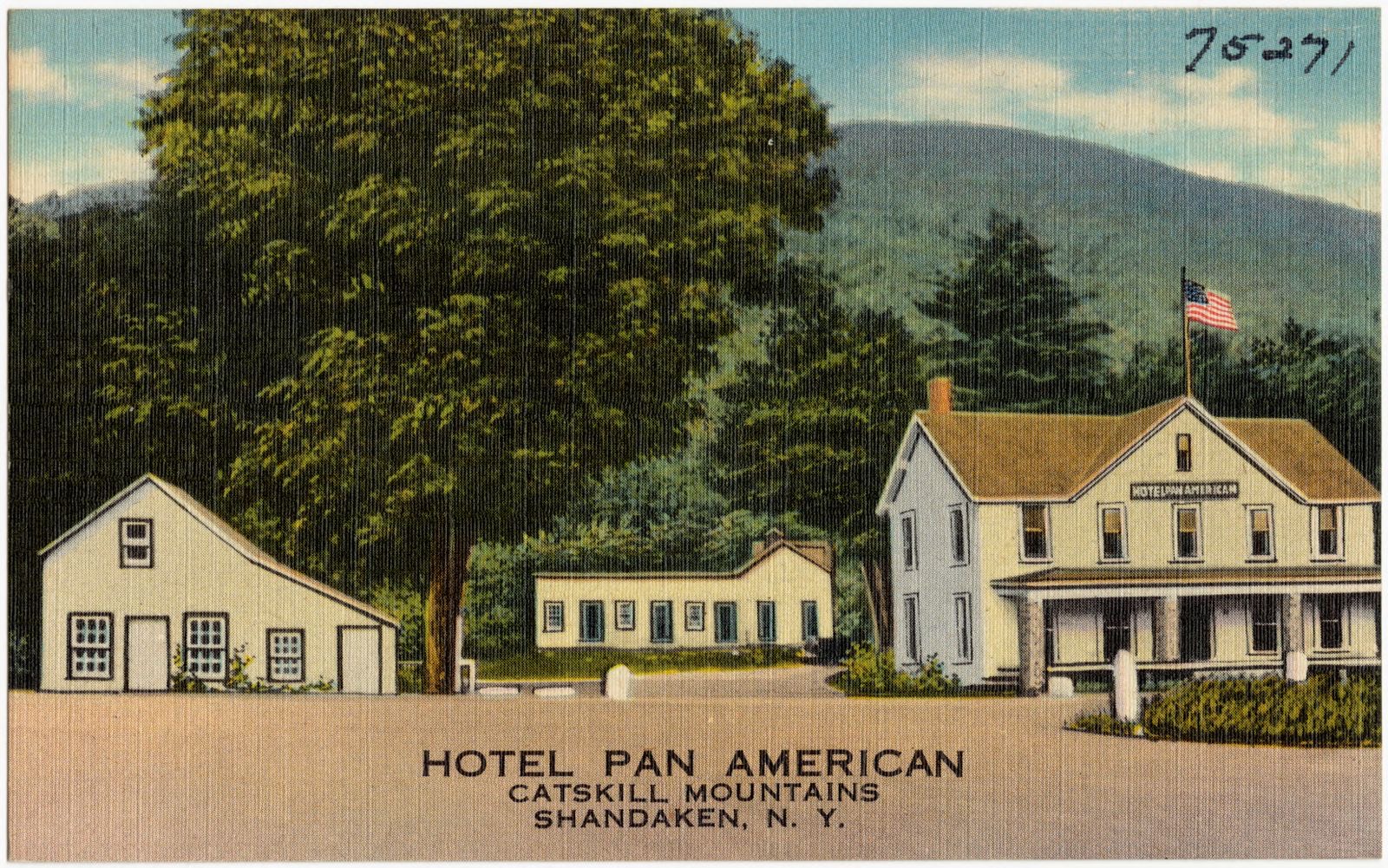 Hotel Pan American, Catskill Mountain, Shandaken, N. Y., Boston Public Library - undated
