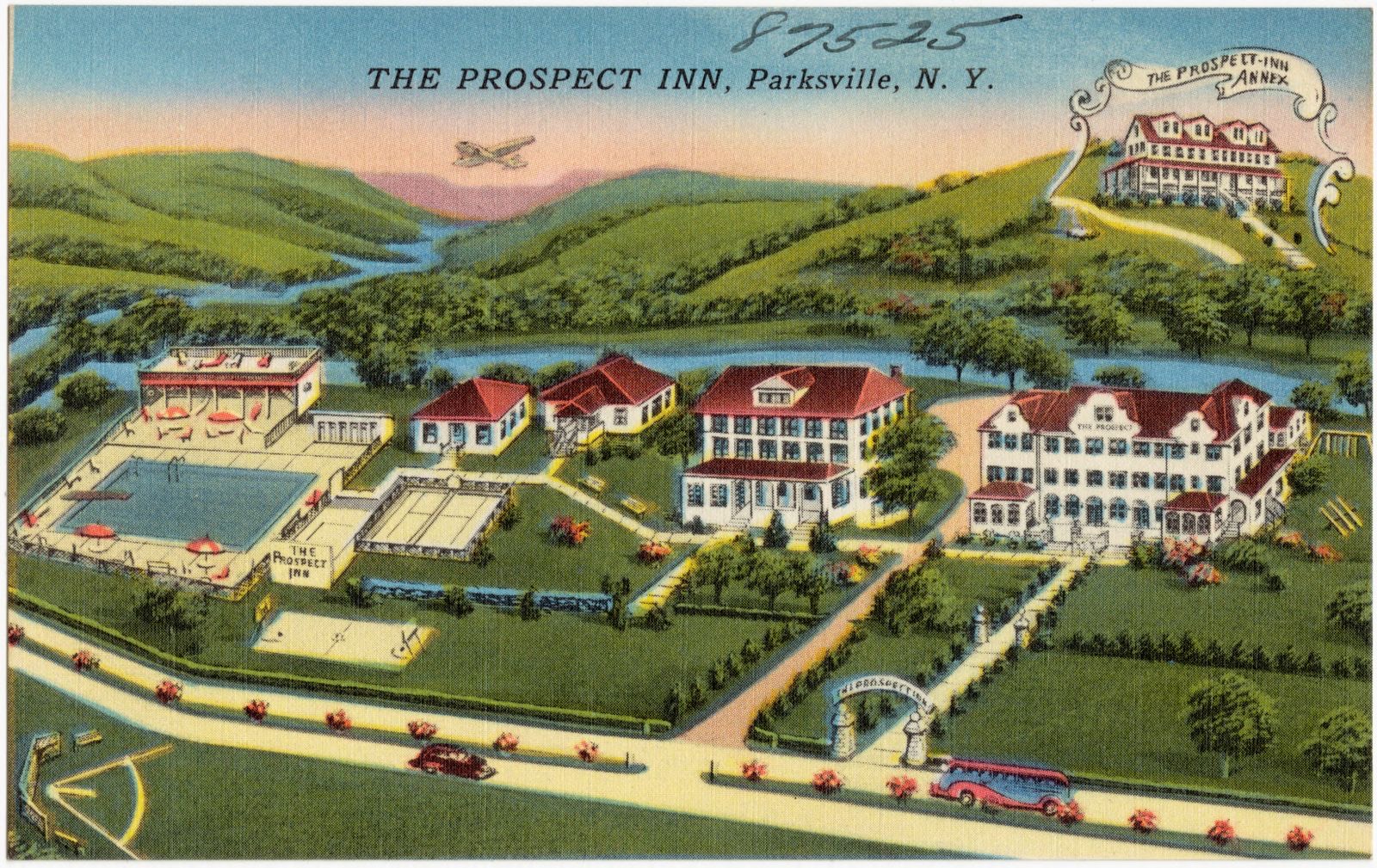 The Prospect Inn, Parksville, N. Y., Boston Public Library - undated
