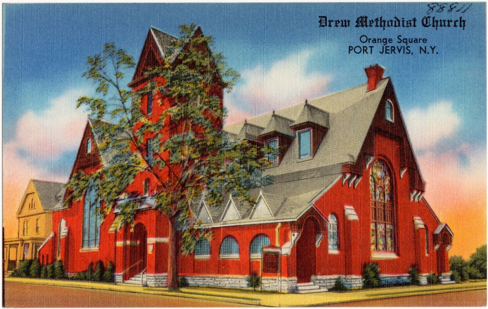 Drew Methodist Church, Boston Public Library - undated