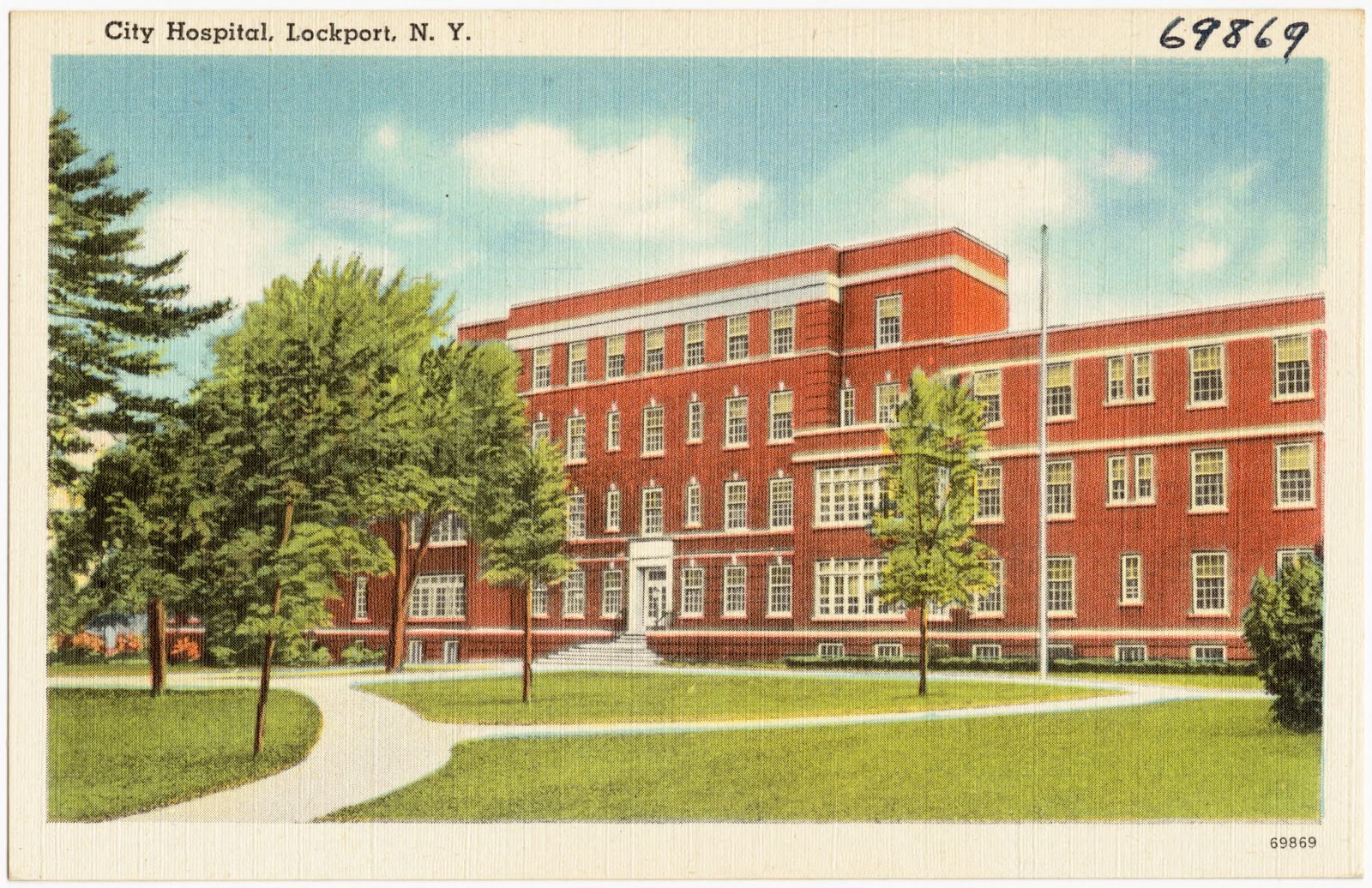 City Hospital, Lockport, N. Y., Boston Public Library - undated