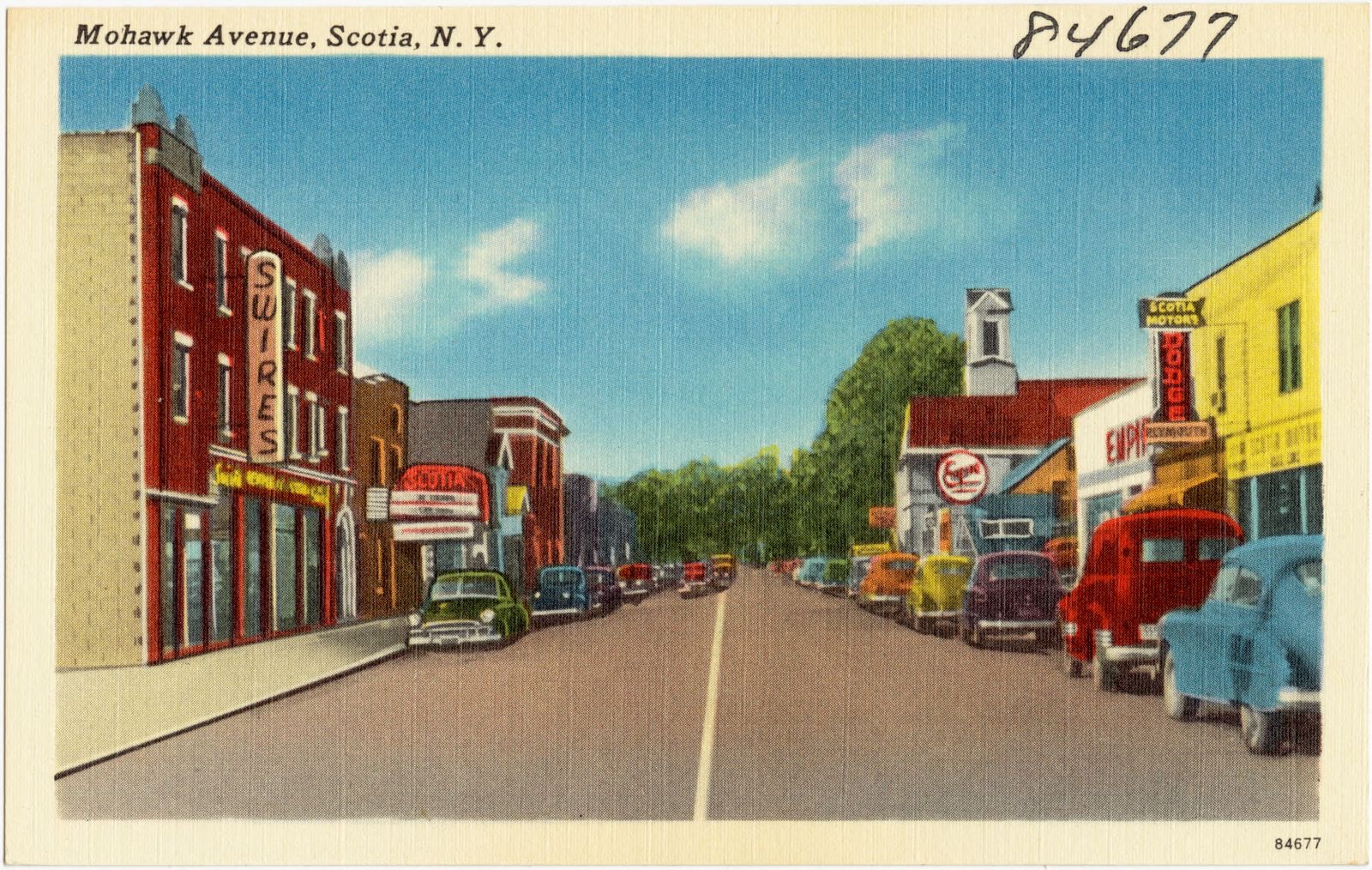 Mohawk Avenue, Scotia, N. Y., Boston Public Library - undated