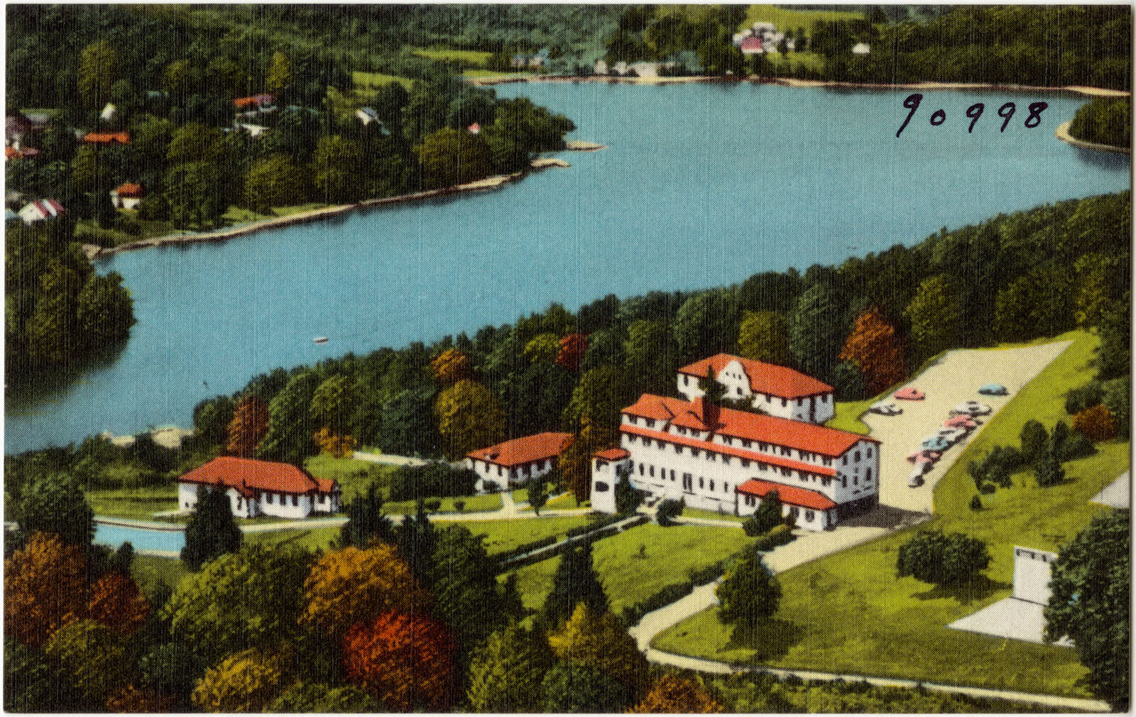 Swan Lake Mansion, Swan Lake, New York, Boston Public Library - undated