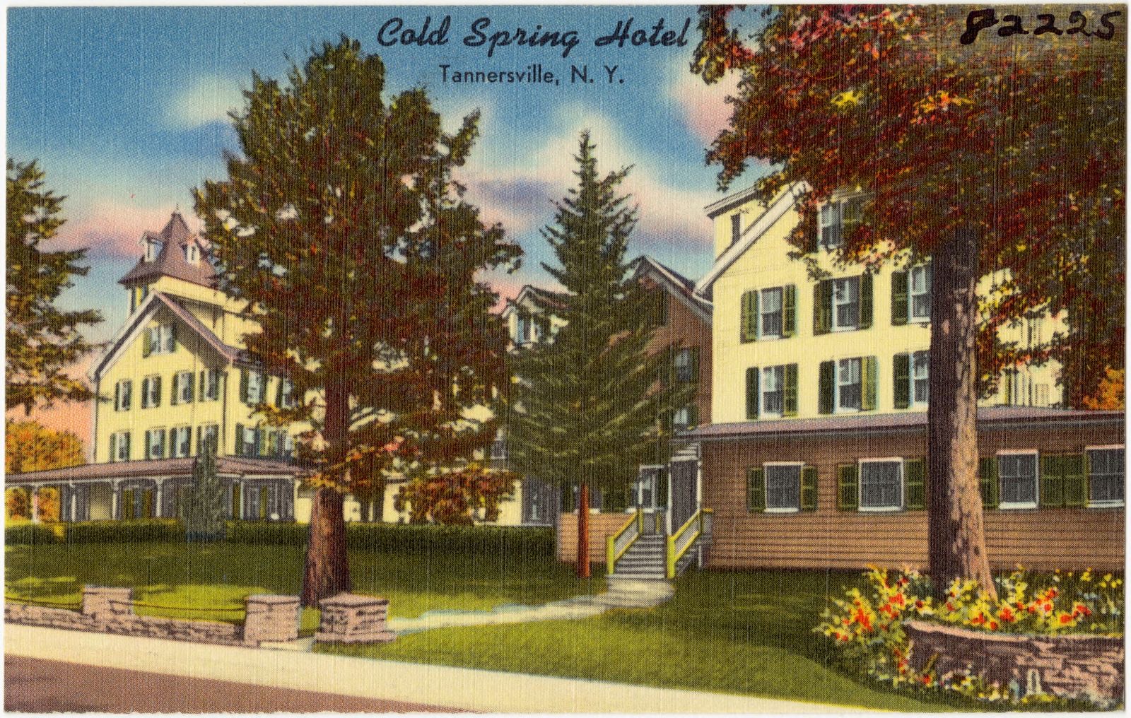 Cold Spring Hotel, Tannersville, N. Y., Boston Public Library - undated