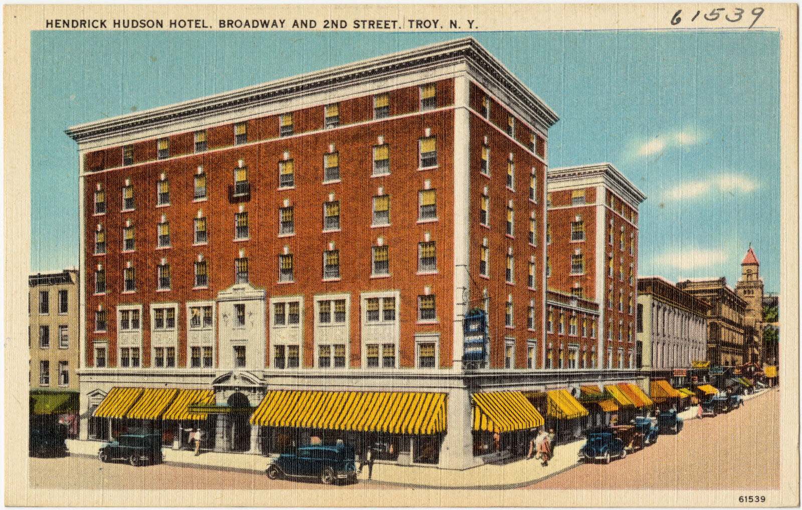 Hendrick Hudson Hotel, Broadway and 2nd Street, Troy, N. Y., Boston Public Library - undated