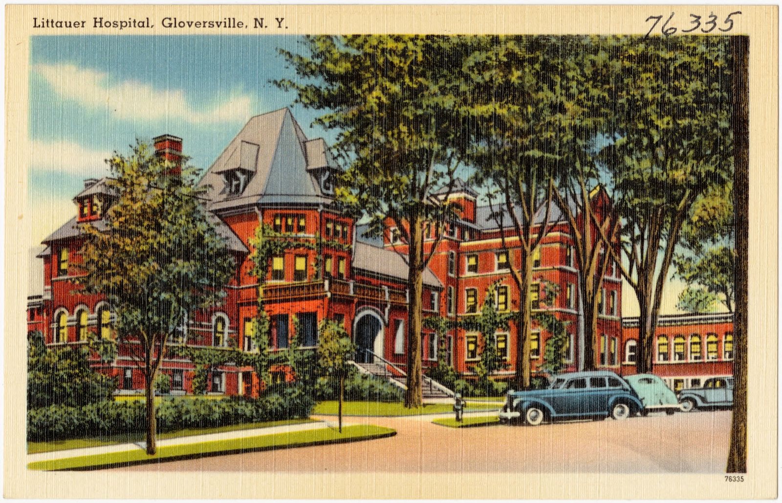 Littauer Hospital, Gloversville, N. Y., Boston Public Library - undated