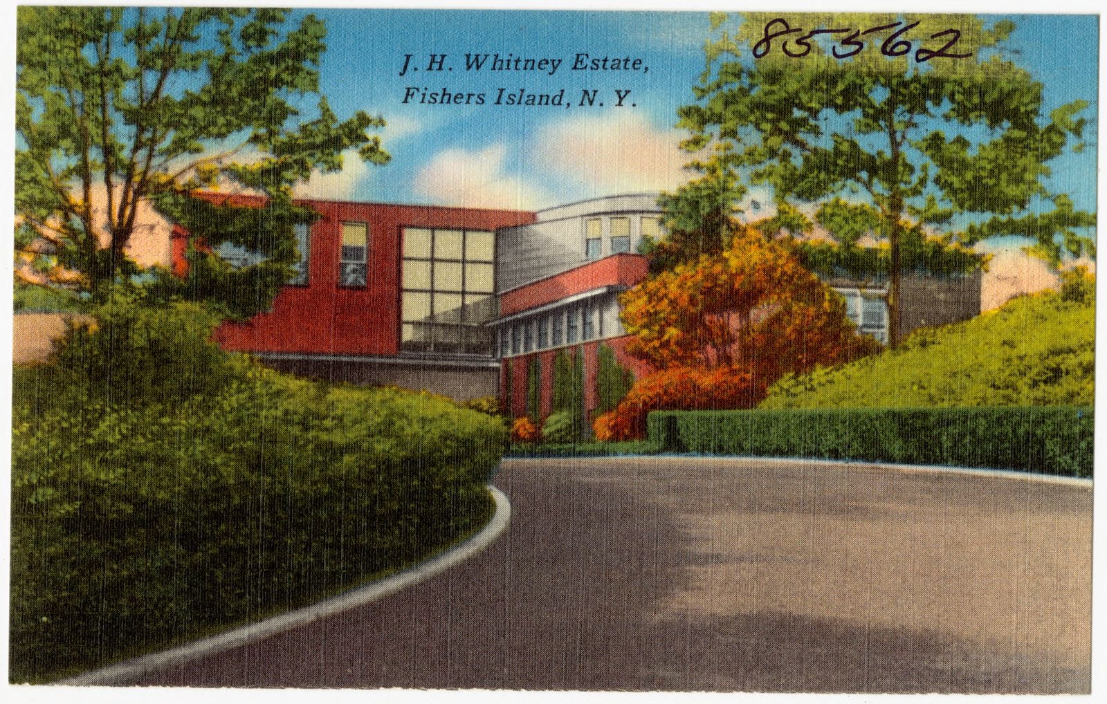 J. H. Whitney Estate, Fishers Island, N. Y., Boston Public Library - undated