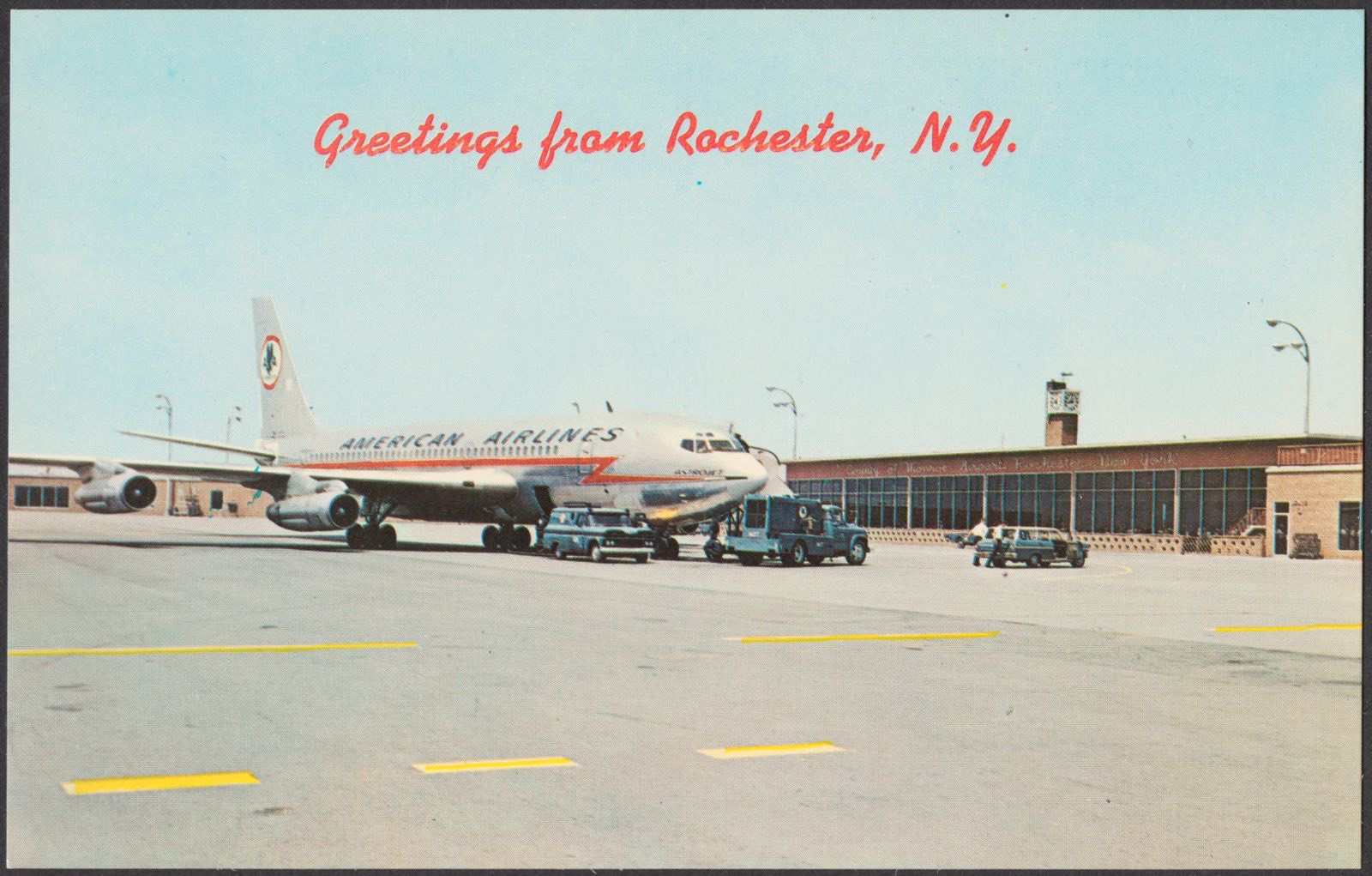 Monroe County Airport serving Rochester and surrounding areas, Rochester, N.Y., Boston Public Library - undated