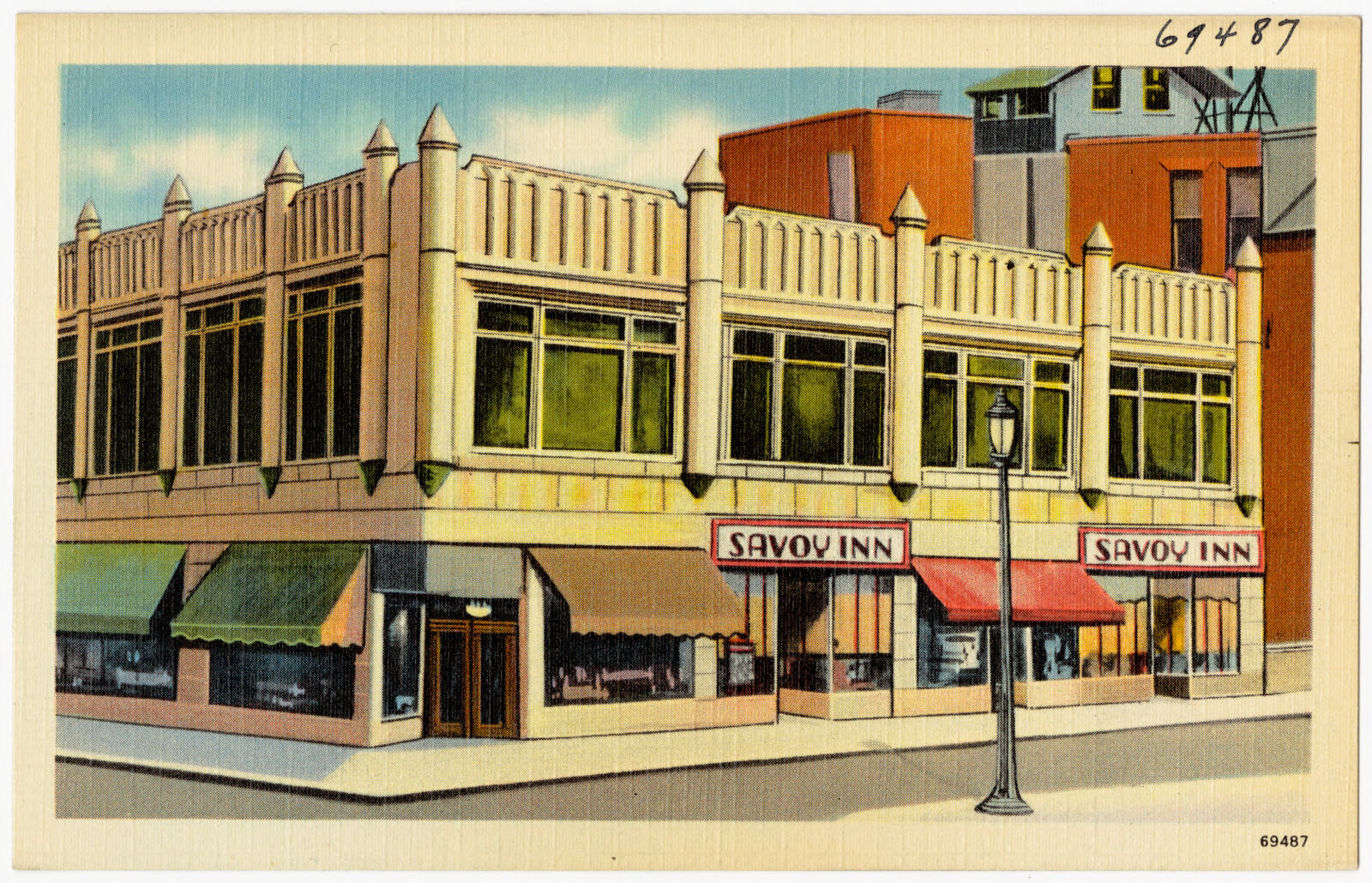 Savoy Inn, Boston Public Library - undated