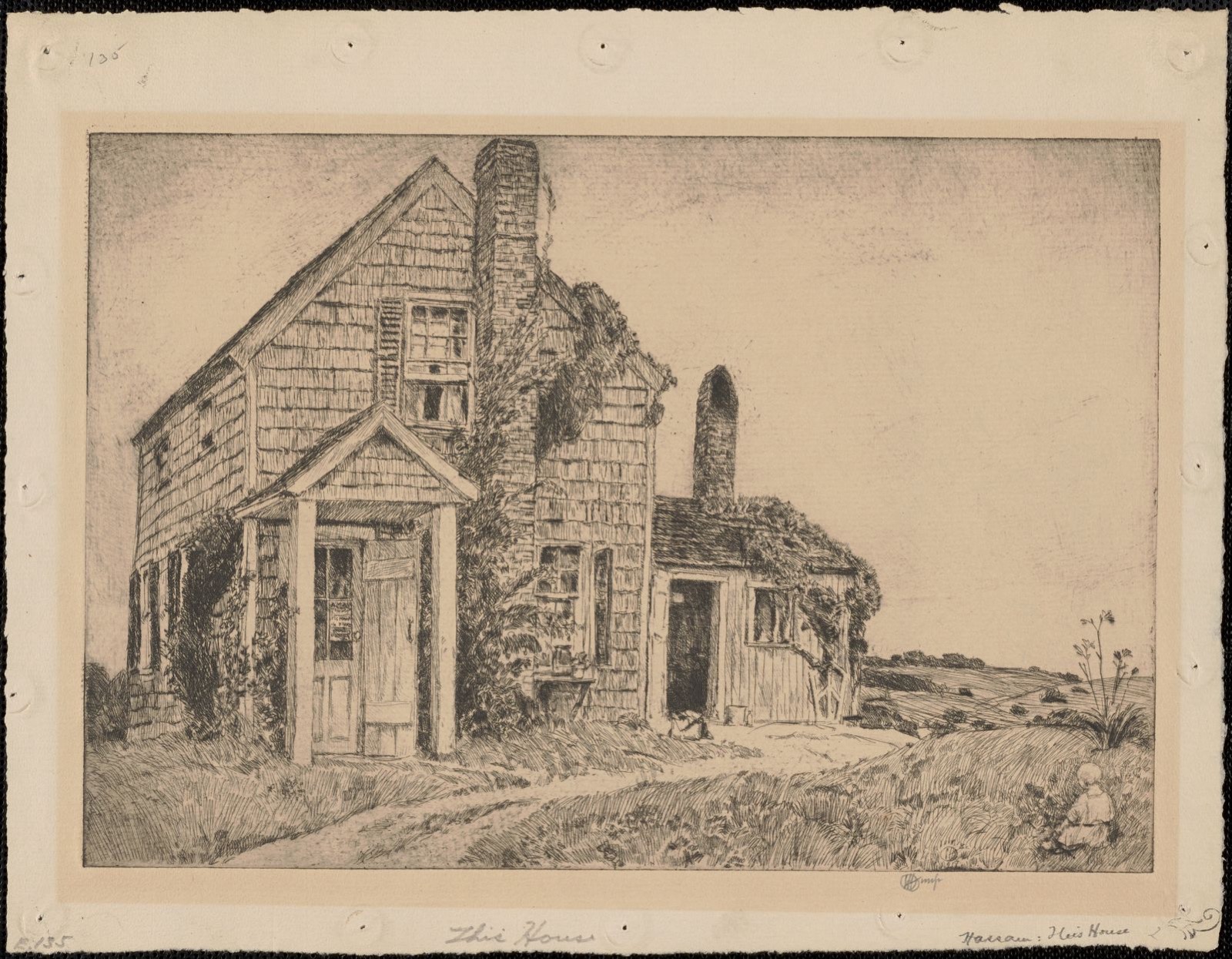 This house, Boston Public Library - undated