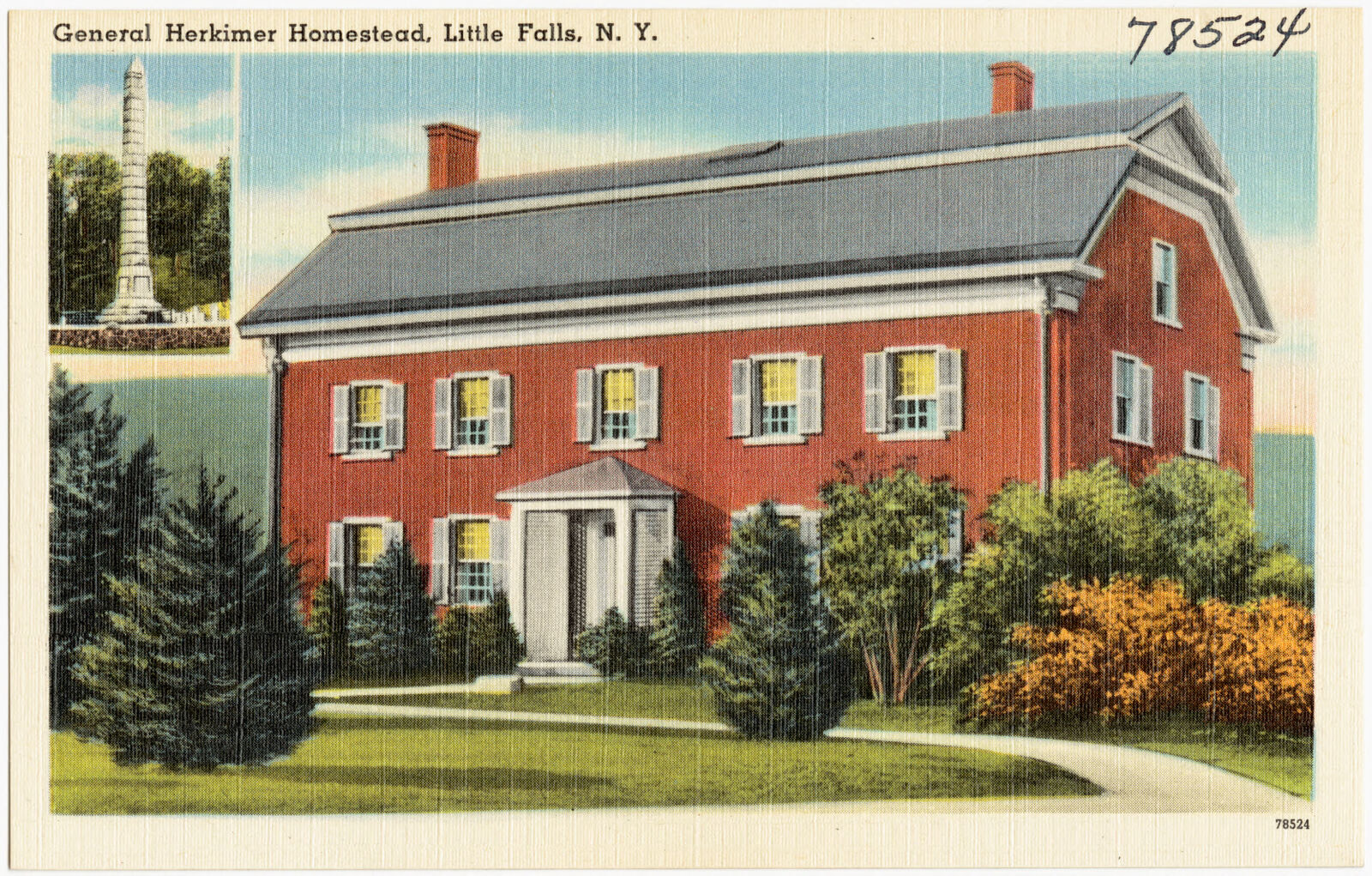 General Herkimer homestead, Little Falls, N. Y., Boston Public Library - undated