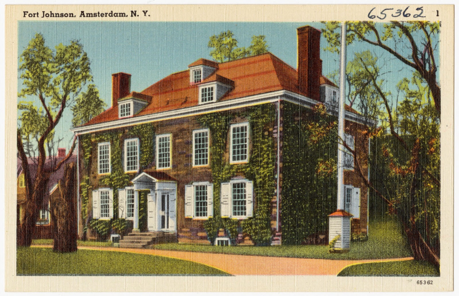 Fort Johnson, Amsterdam, N. Y., Boston Public Library - undated