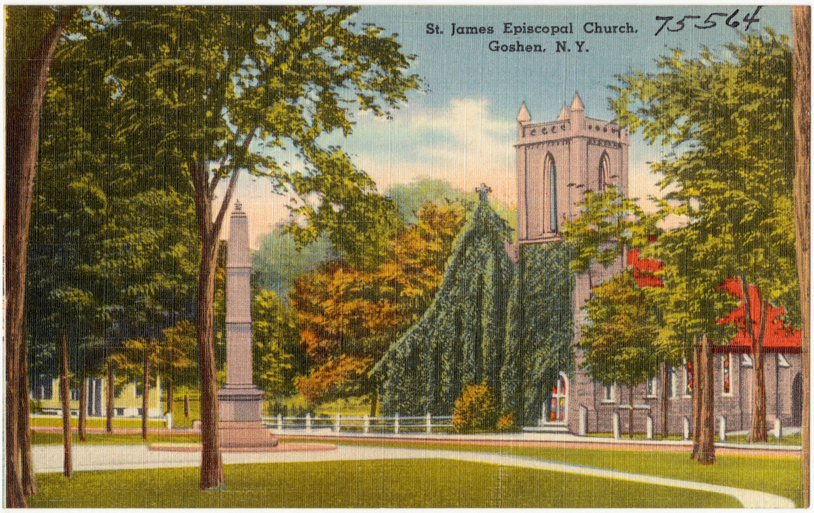 St. James Episcopal Church, Goshen, N. Y., Boston Public Library - undated