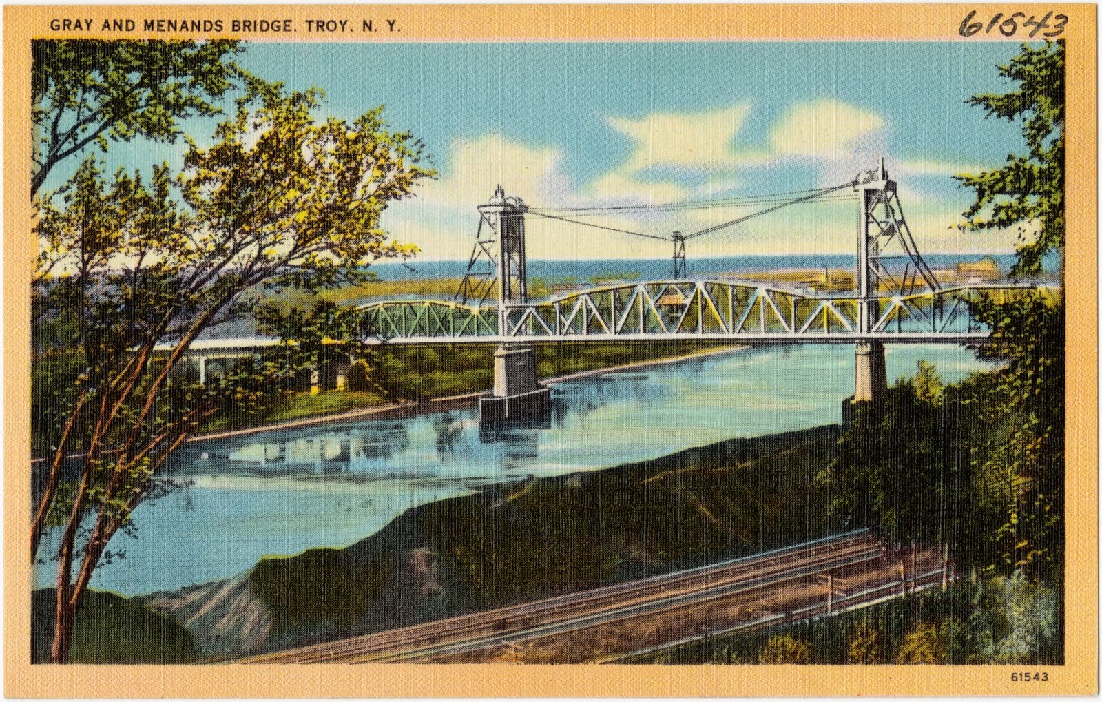 Gray and Menands Bridge, Troy, N. Y., Boston Public Library - undated