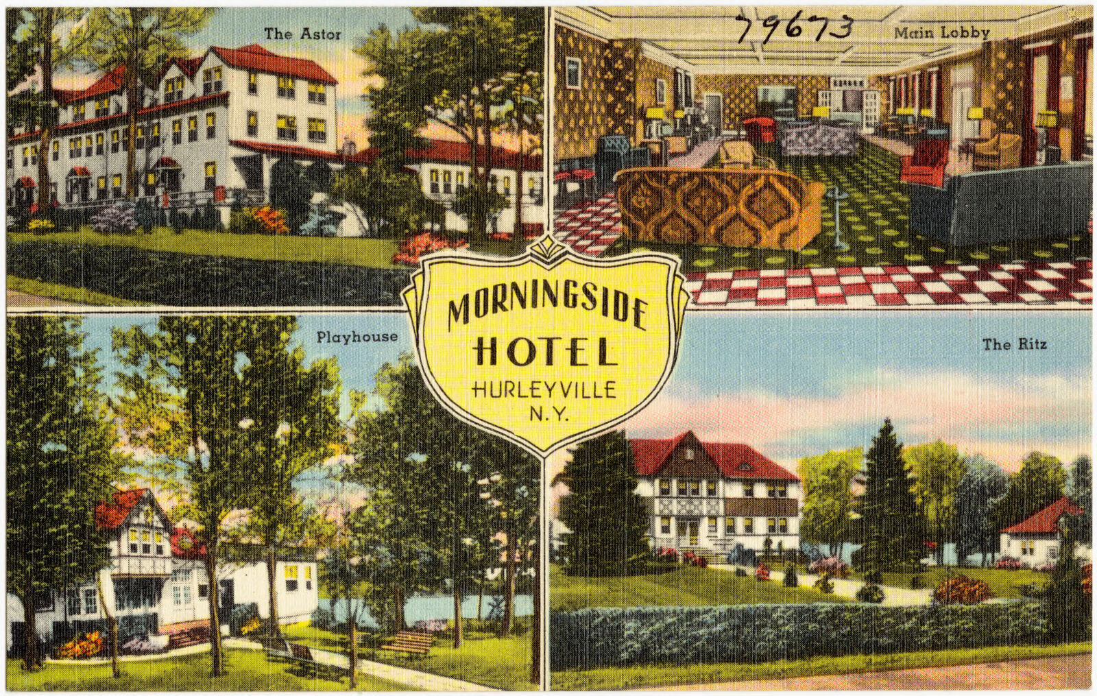 Morningside Hotel, Hurleyville, N. Y., Boston Public Library - undated
