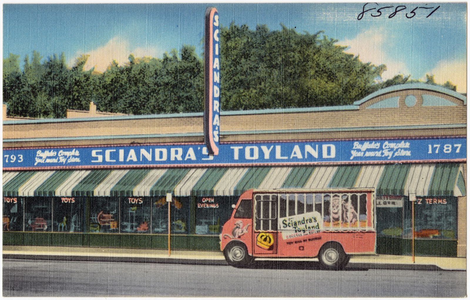 Sciandra's Toyland, Boston Public Library - undated