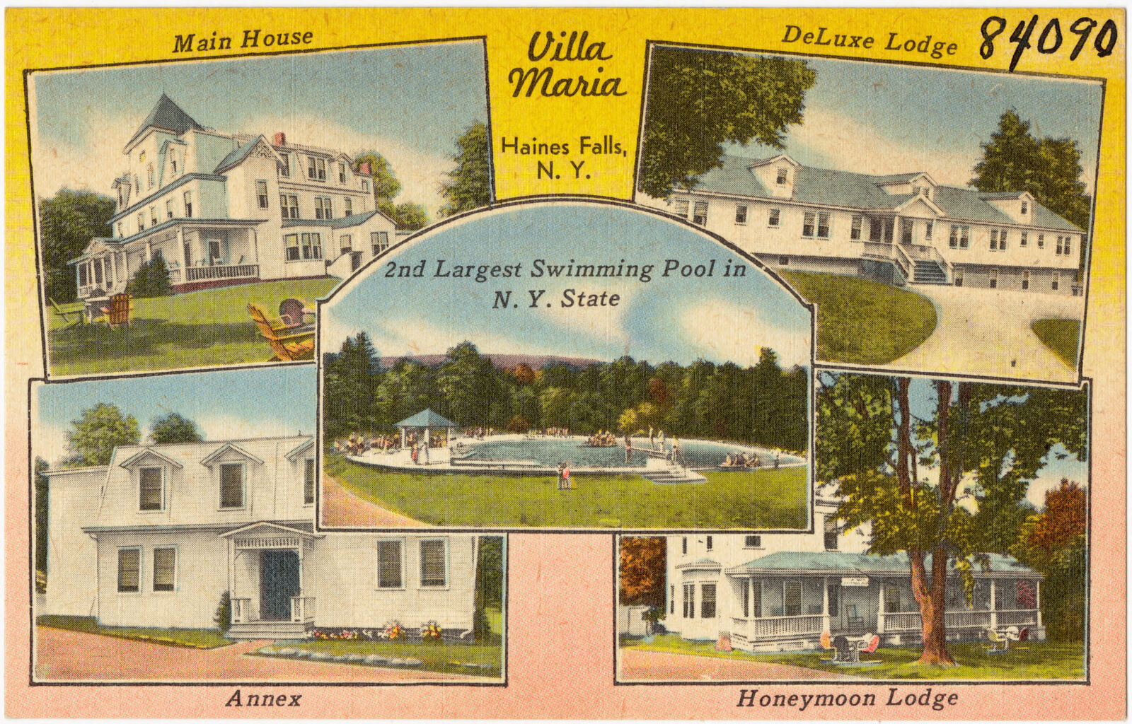 Villa Maria, Haines Falls, N. Y., Boston Public Library - undated