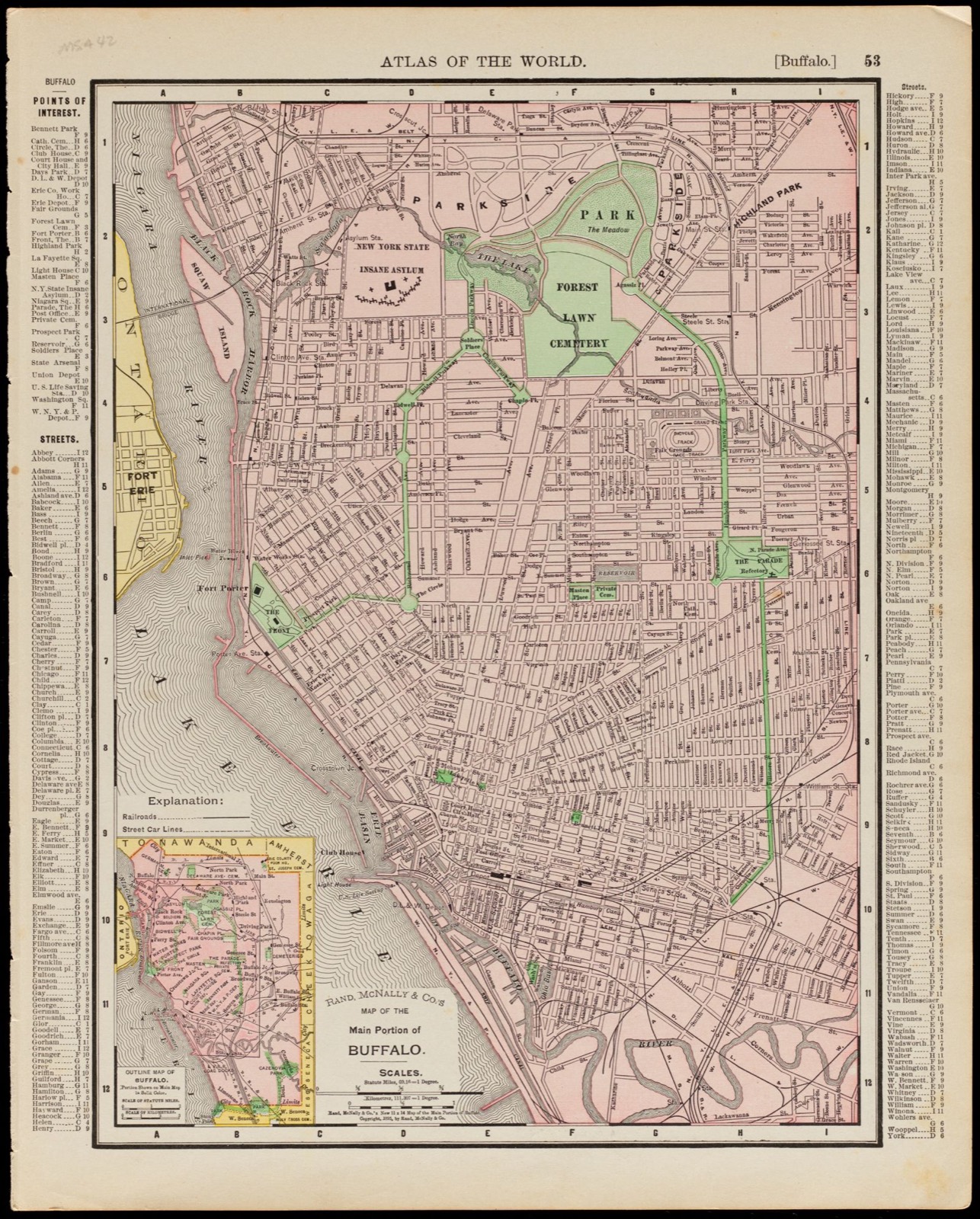 Main portion of Buffalo, Phillips Academy - undated