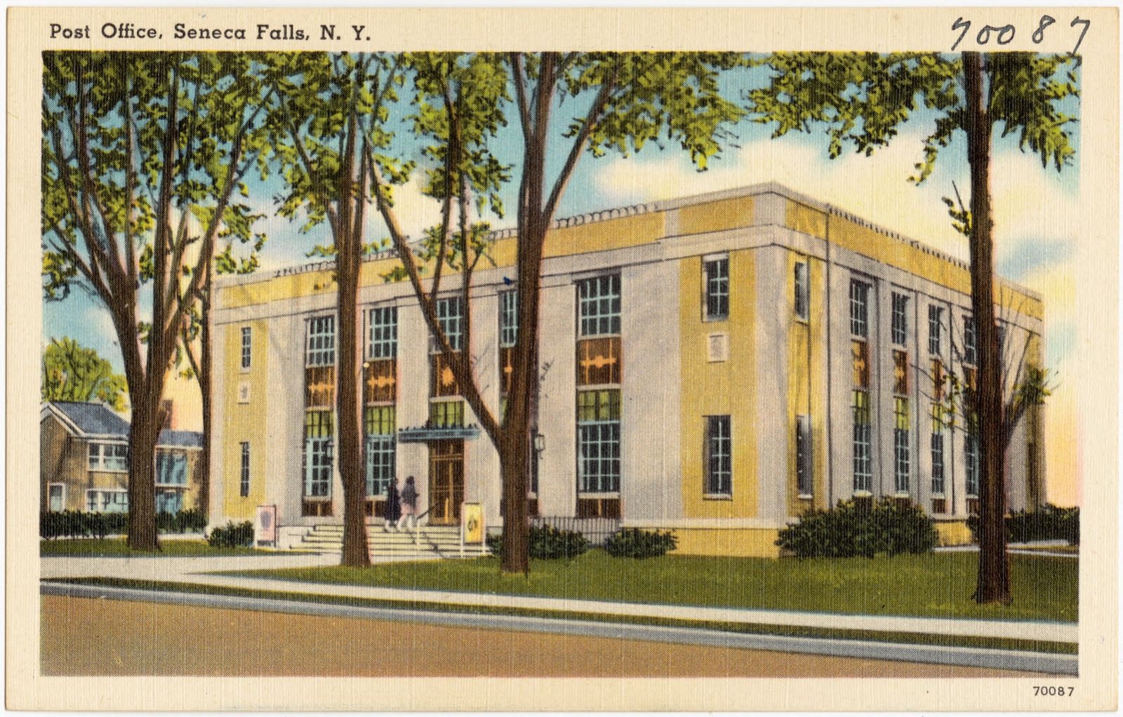 Post office, Seneca Falls, N. Y., Boston Public Library - undated