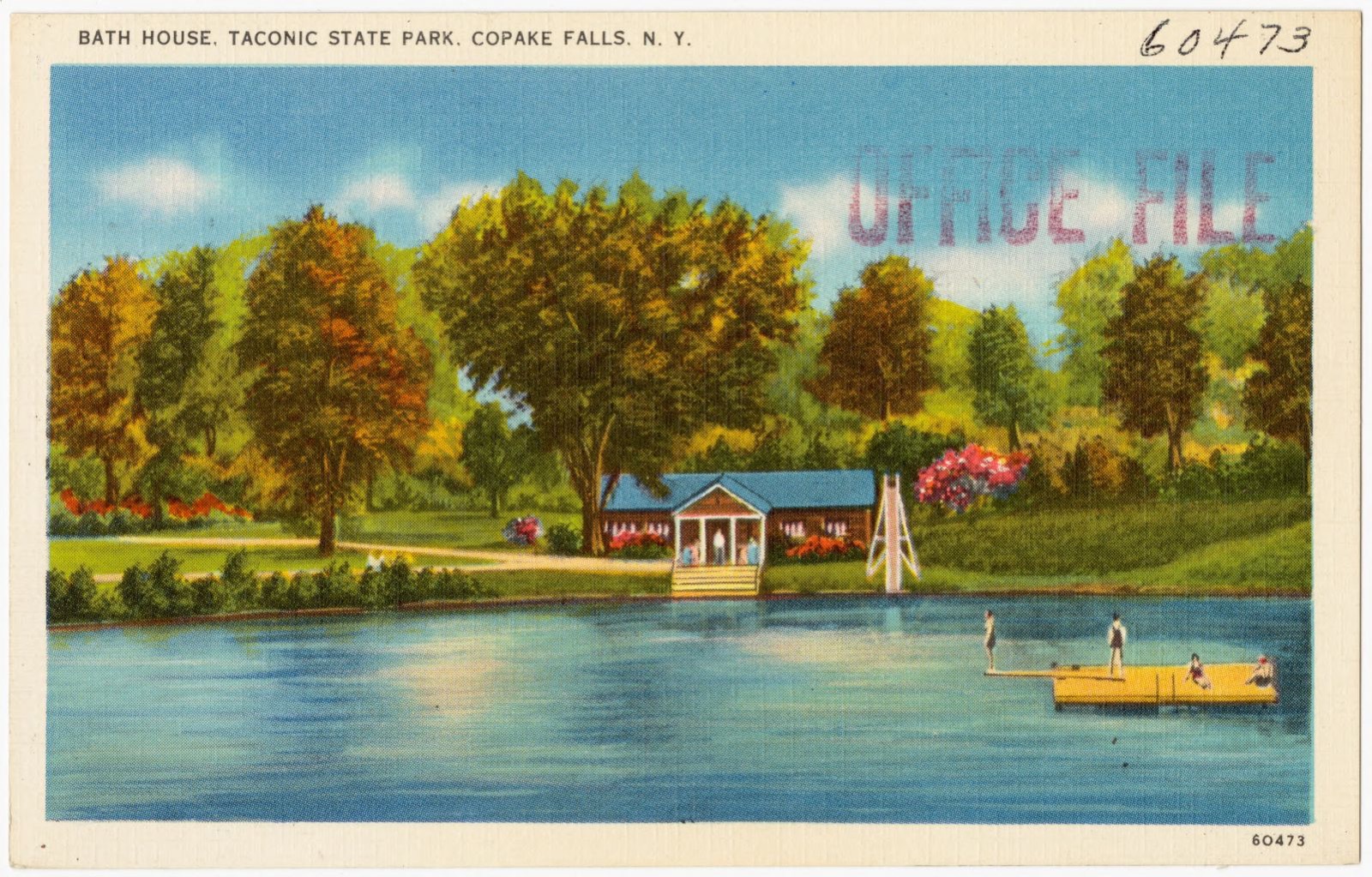 Bath house, Taconic State Park, Copake Falls, N. Y., Boston Public Library - undated