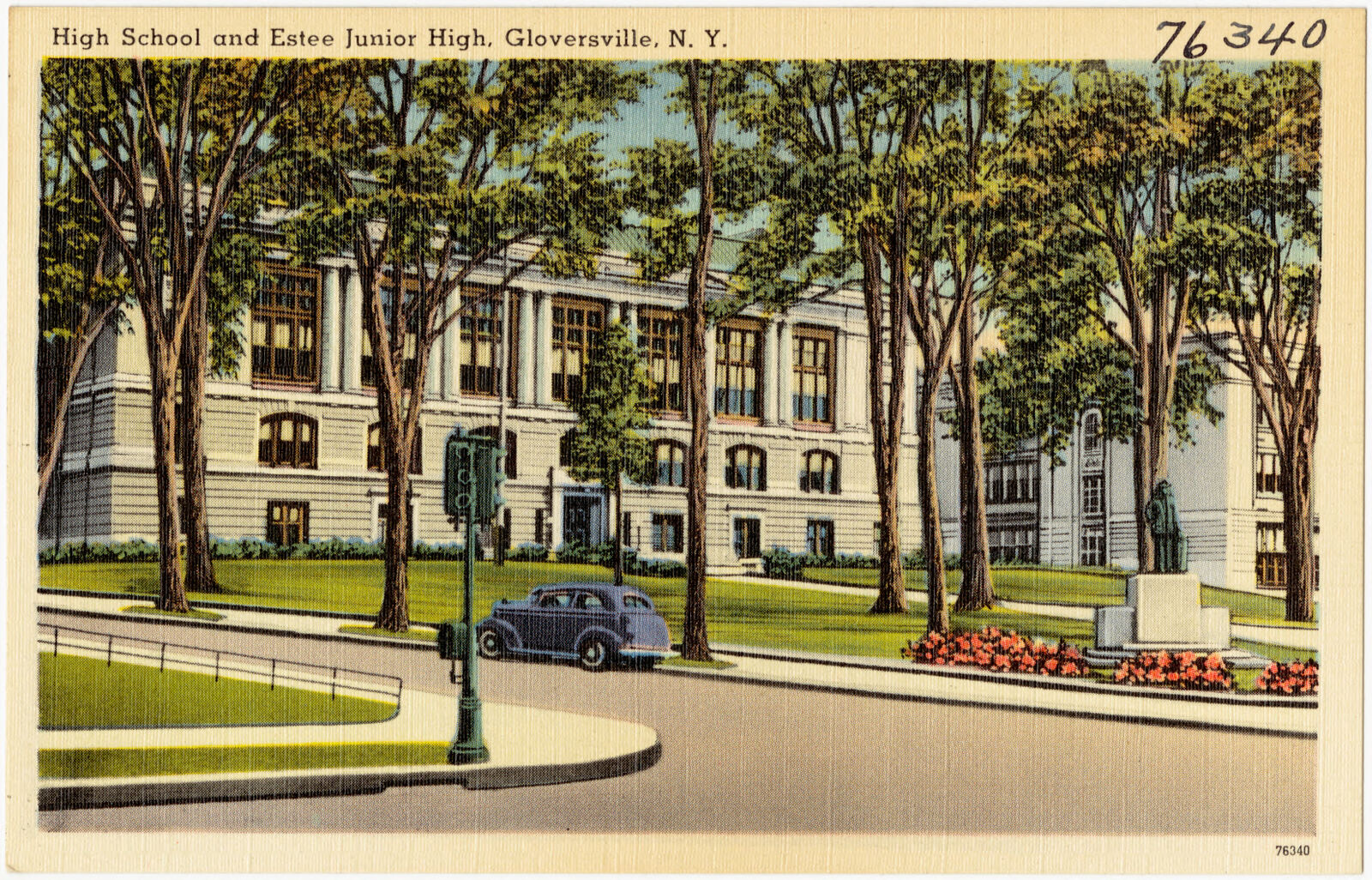 High school and Estee Junior High, Gloversville, N. Y., Boston Public Library - undated