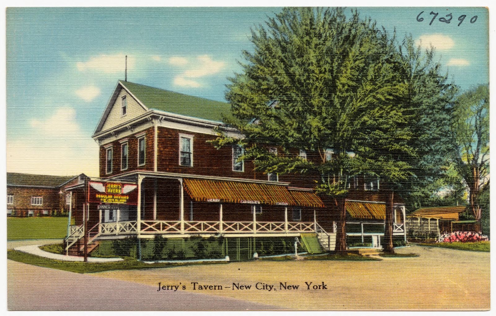 Jerry's Tavern -- New City, New York, Boston Public Library - undated