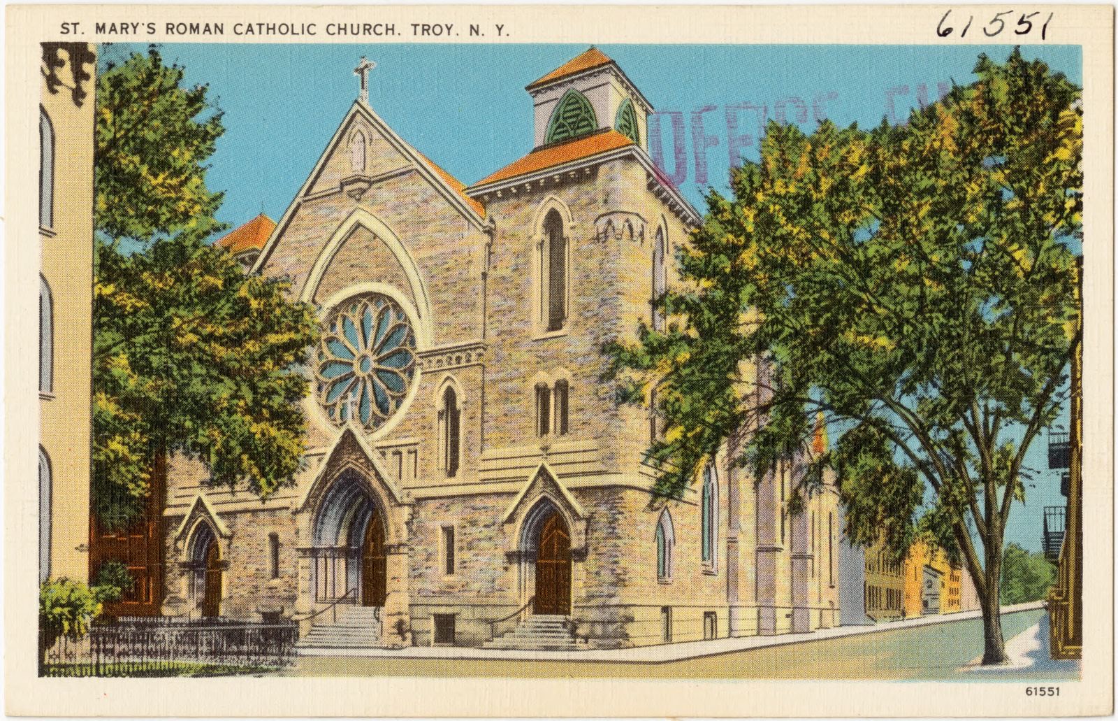 St. Mary's Roman Catholic Church, Troy, N. Y., Boston Public Library - undated