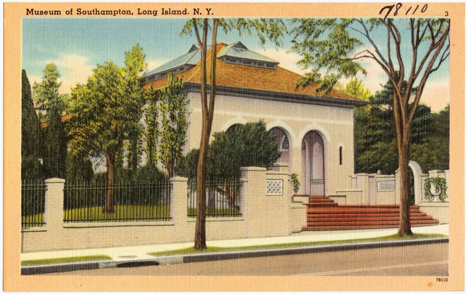 Museum of Southampton, Long Island, N. Y., Boston Public Library - undated