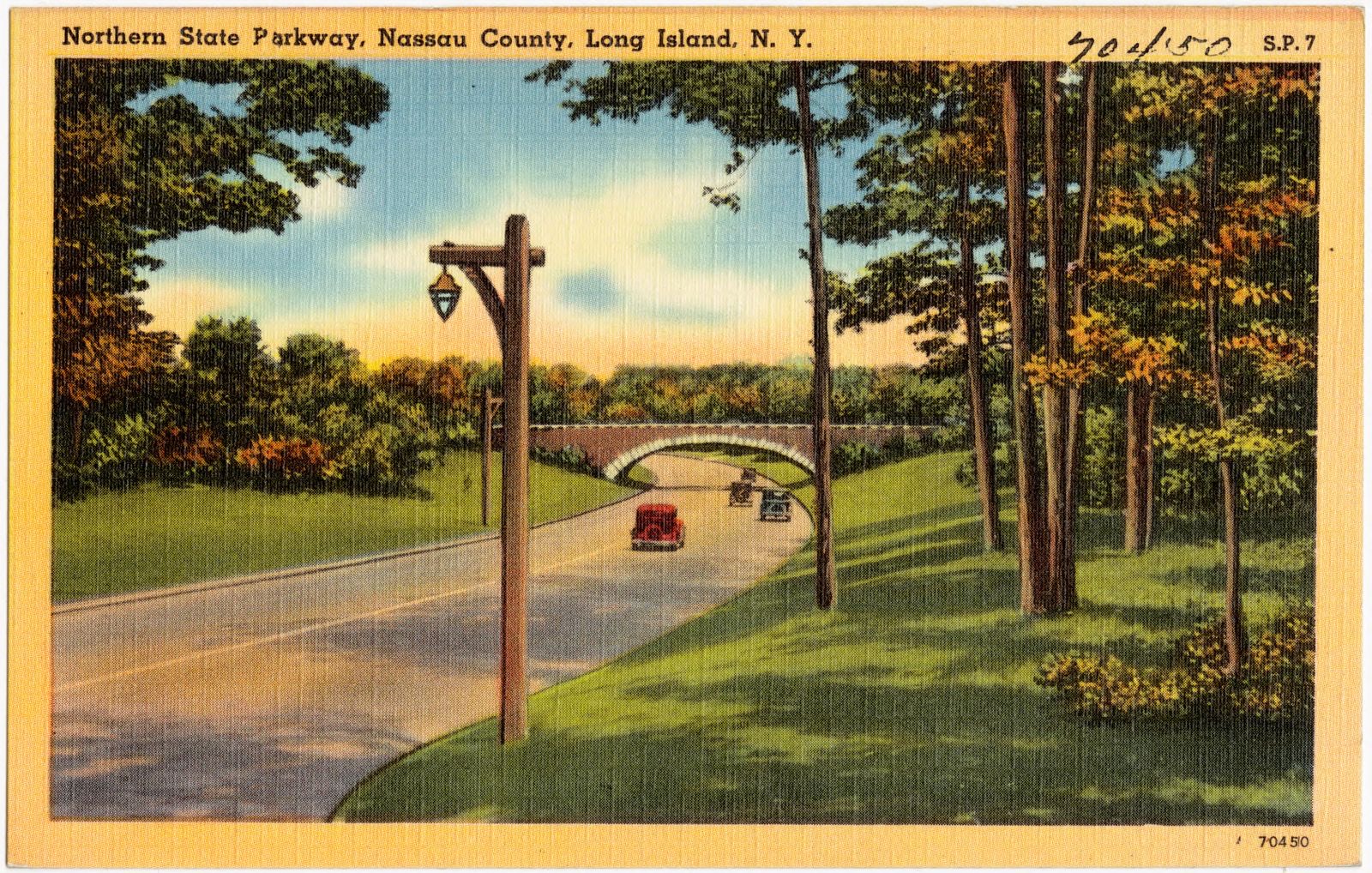 Northern State Parkway, Nassau County, Long Island, N. Y., Boston Public Library - undated