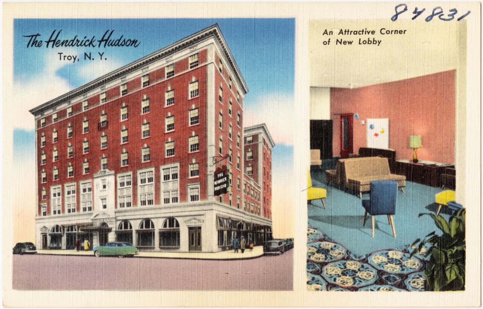 The Hendrick Hudson, Troy, N. Y., Boston Public Library - undated