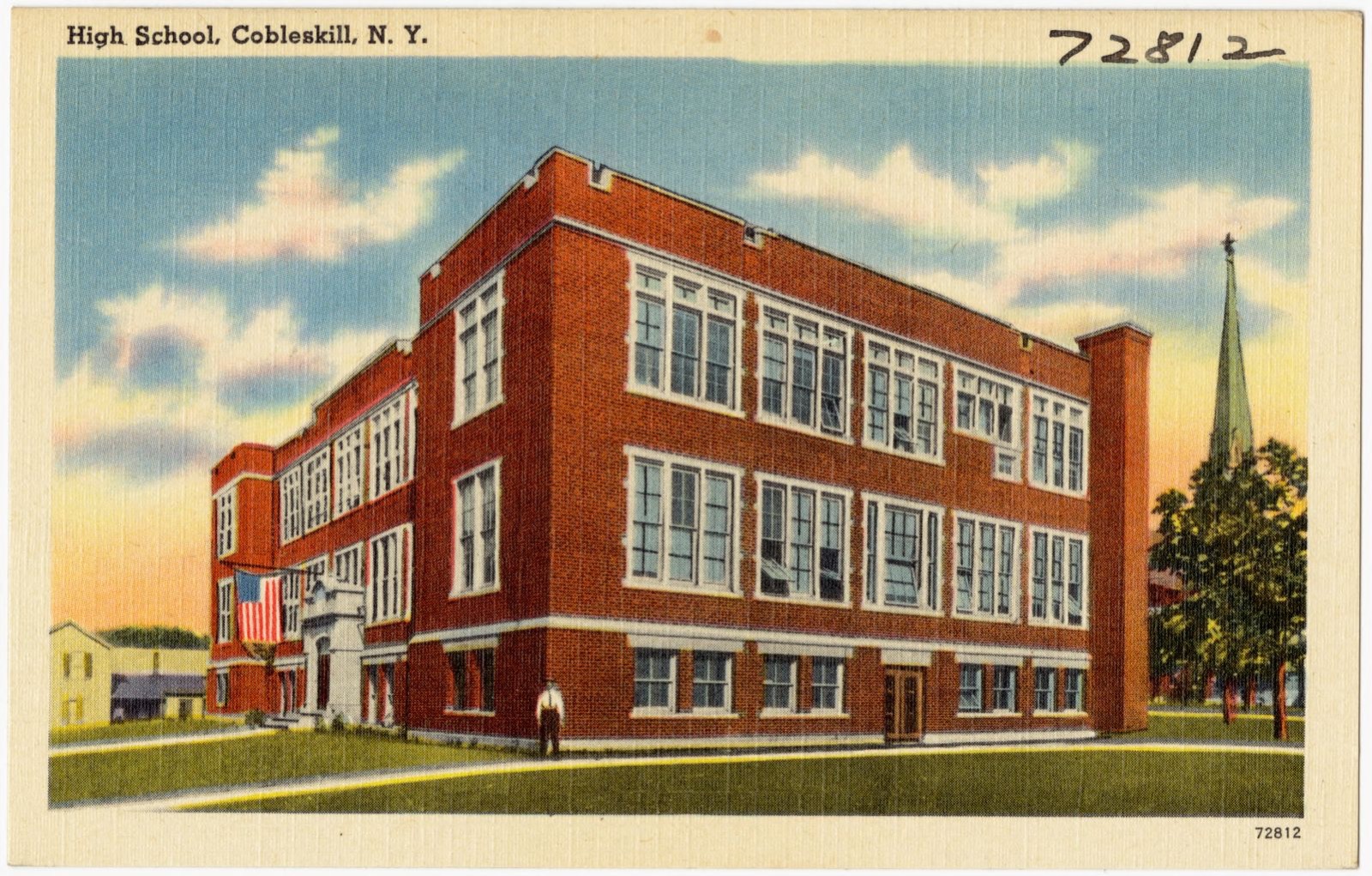 High school, Cobleskill, N. Y., Boston Public Library - undated