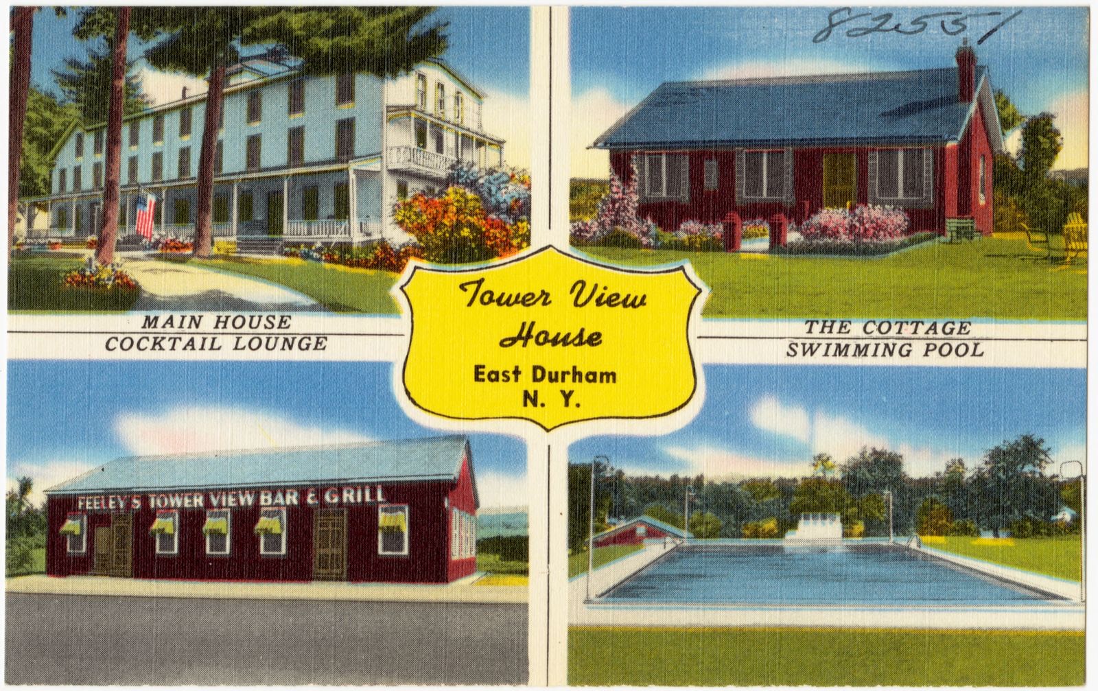 Tower View House, East Durham N. Y., Boston Public Library - undated