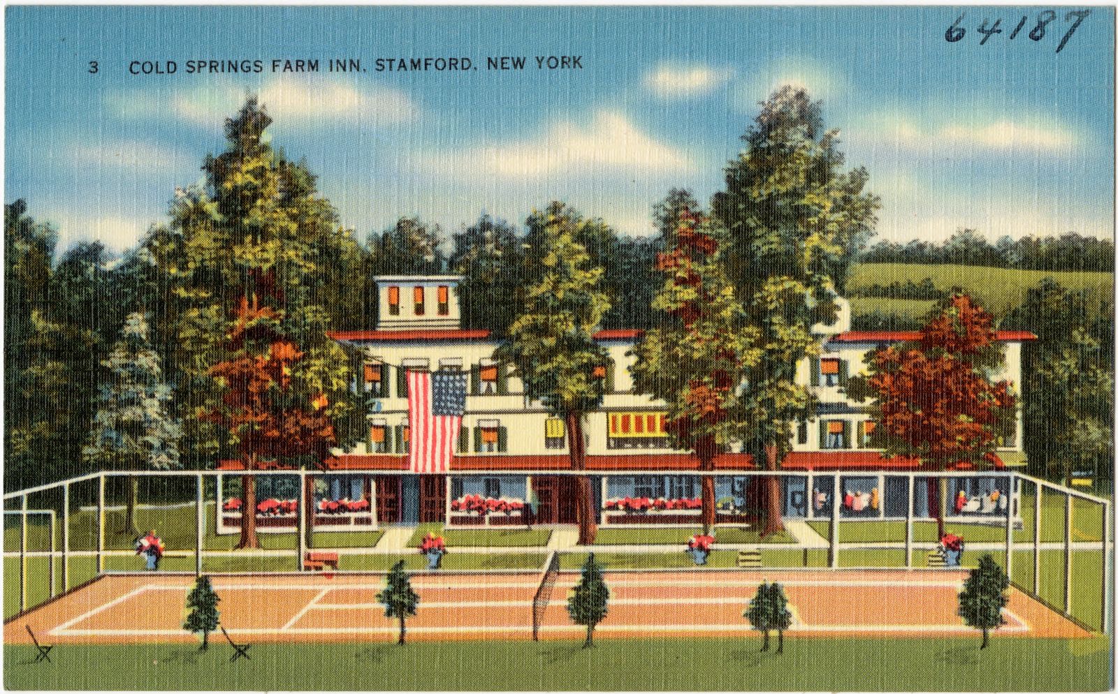 Cold Springs Farm Inn, Stamford, New York, Boston Public Library - undated