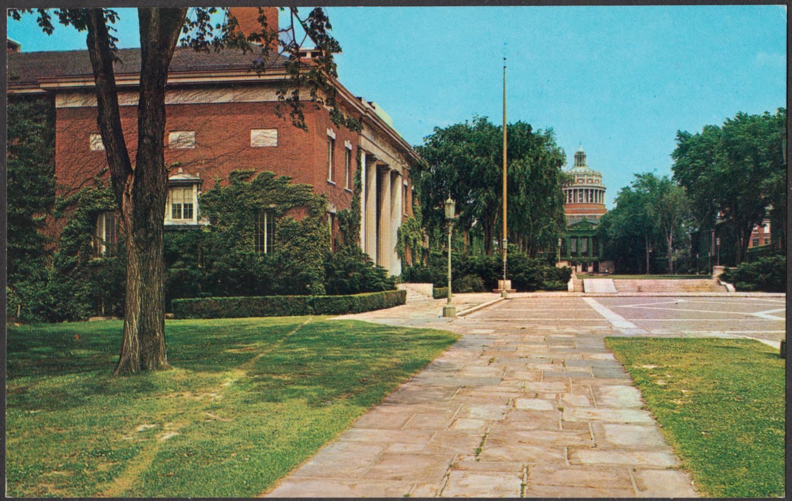 University of Rochester campus grounds, Boston Public Library - undated
