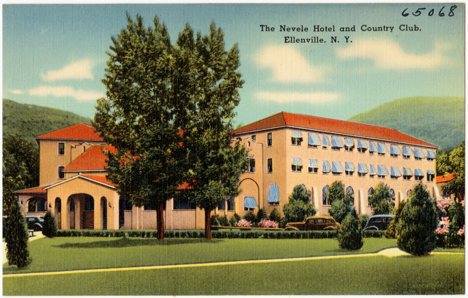 The Nevele Hotel and Country Club, Ellenville, N. Y., Boston Public Library - undated
