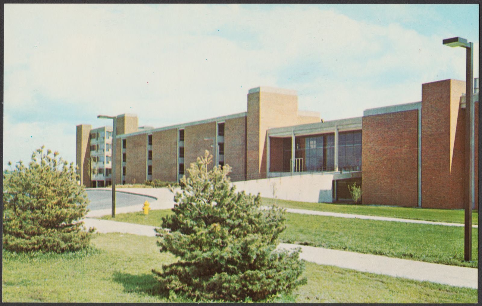 Entrance - Monroe Community College, Rochester, N.Y., Boston Public Library - undated