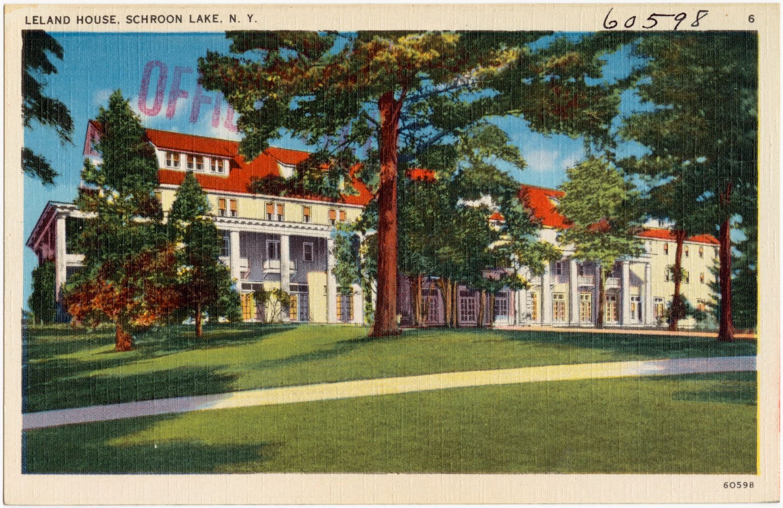 Leland House, Schroon Lake, N. Y., Boston Public Library - undated