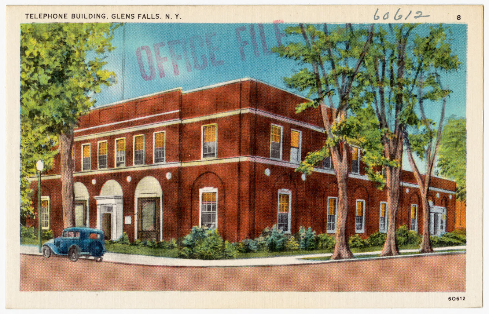Telephone building, Glens Falls, N. Y., Boston Public Library - undated