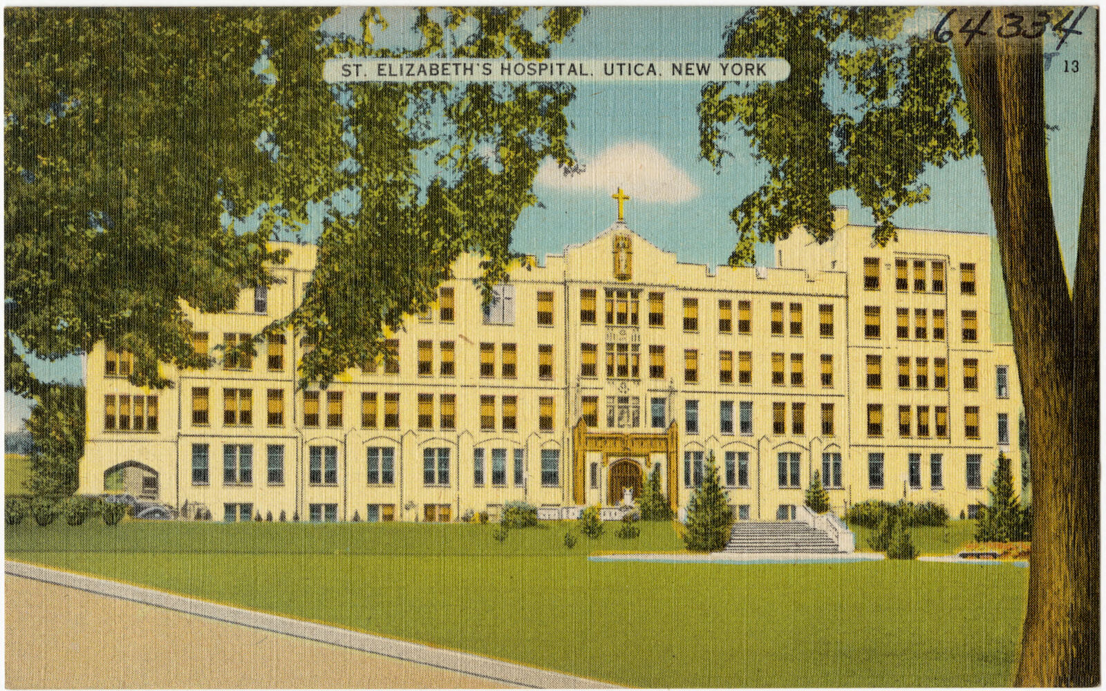St. Elizabeth's Hospital, Utica, New York, Boston Public Library - undated