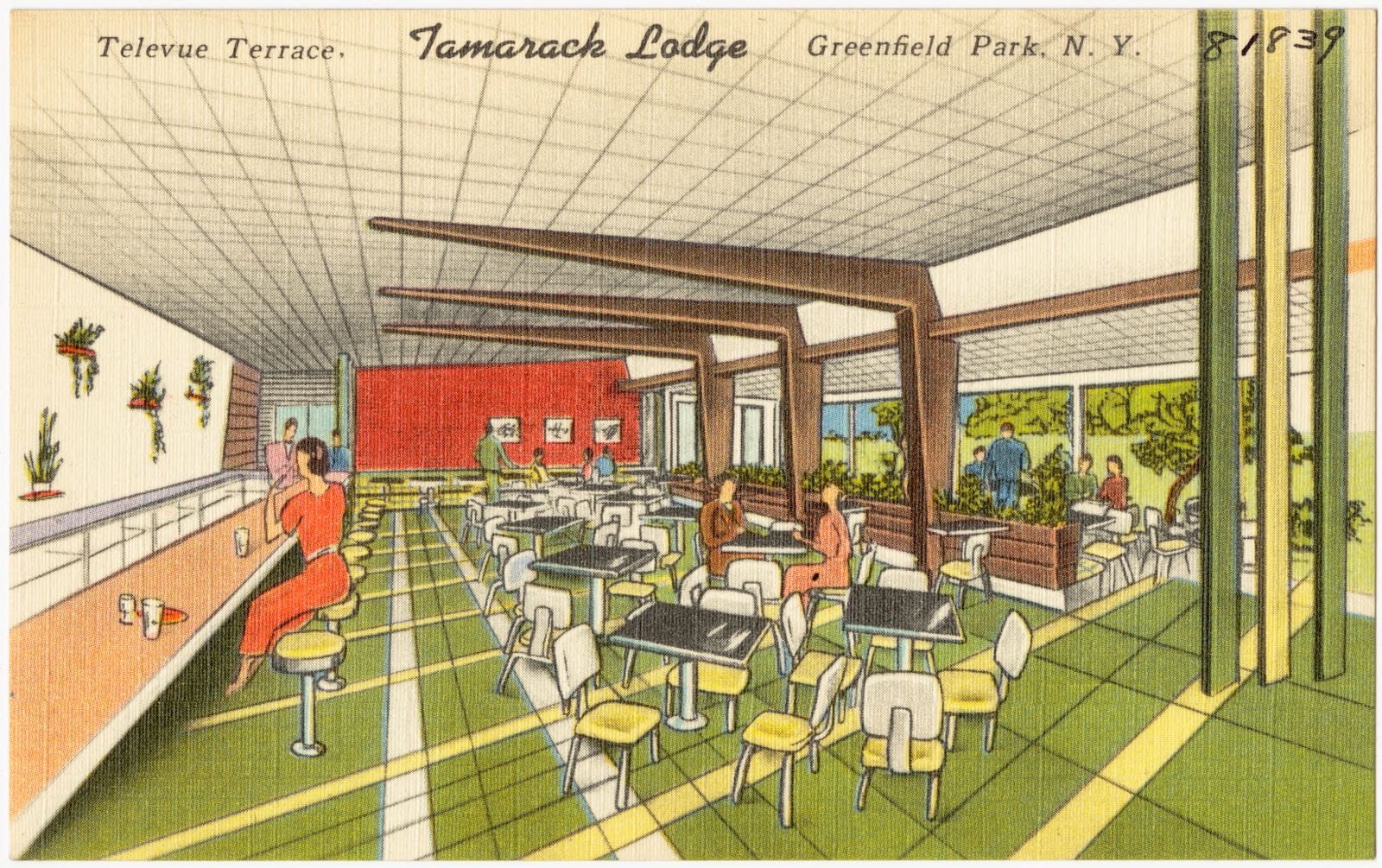 Tamarack Lodge. Televue Terrace, Greenfield Park, N. Y., Boston Public Library - undated