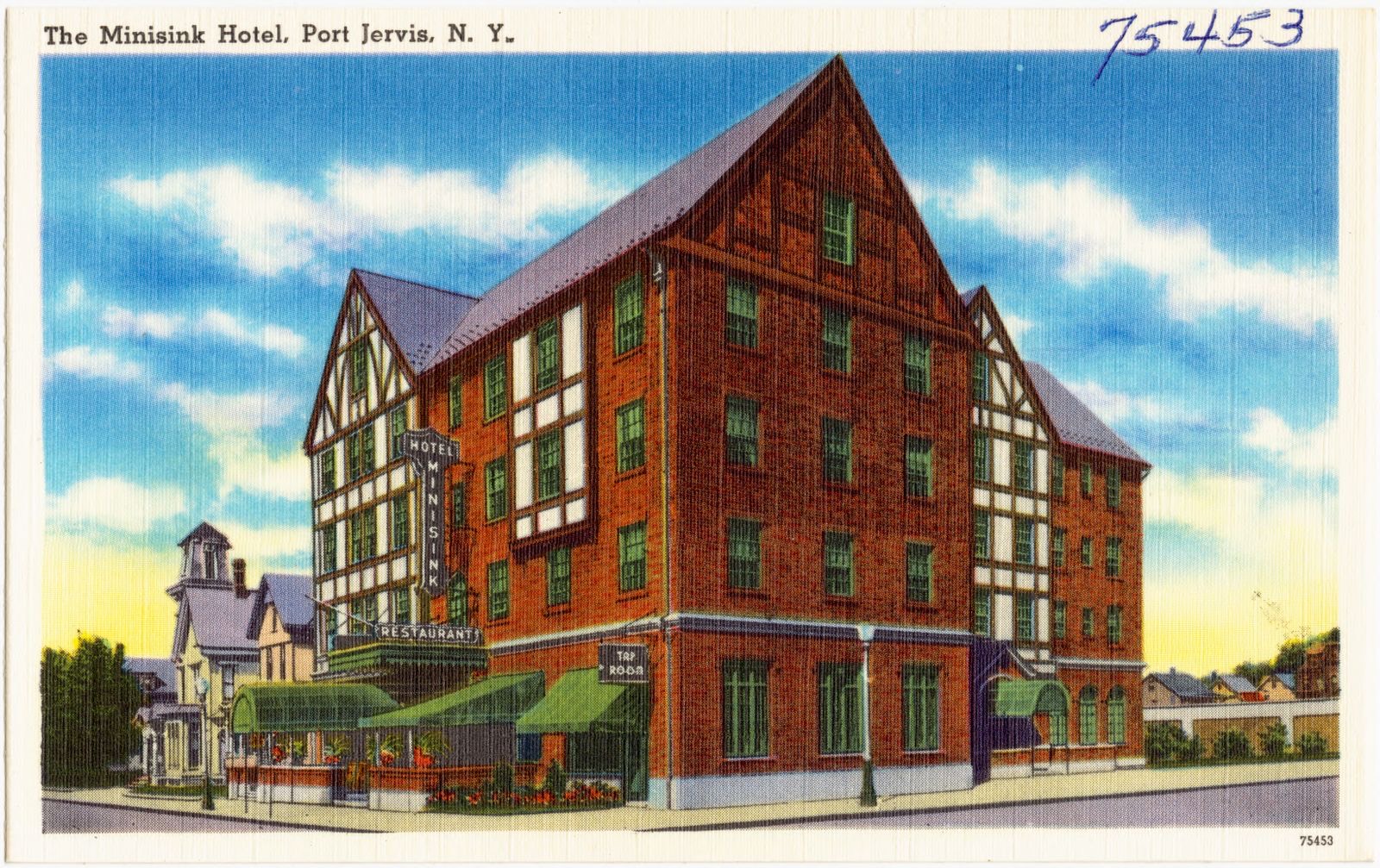 The Minisink Hotel, Port Jervis, N. Y., Boston Public Library - undated