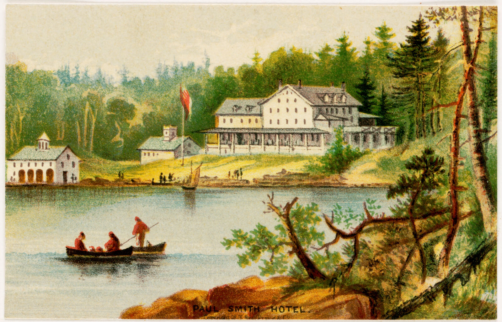 Paul Smith Hotel, Boston Public Library - undated